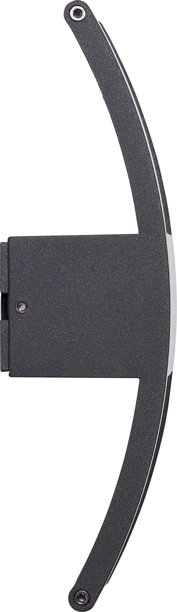 AEG Elroy AEG280104 LED-Außenwandleuchte EEK: F (A - G) 12W Anthrazit