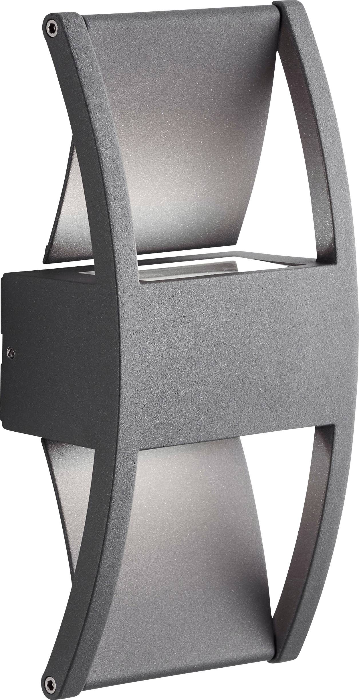 AEG Elroy AEG280104 LED-Außenwandleuchte EEK: F (A - G) 12W Anthrazit