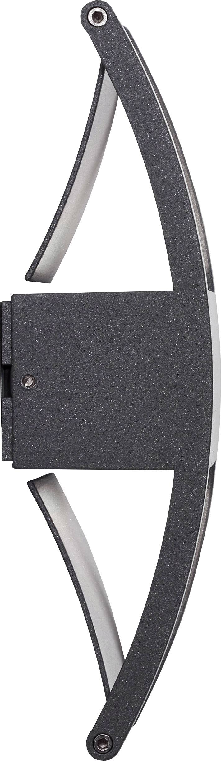 AEG Elroy AEG280104 LED-Außenwandleuchte EEK: F (A - G) 12W Anthrazit