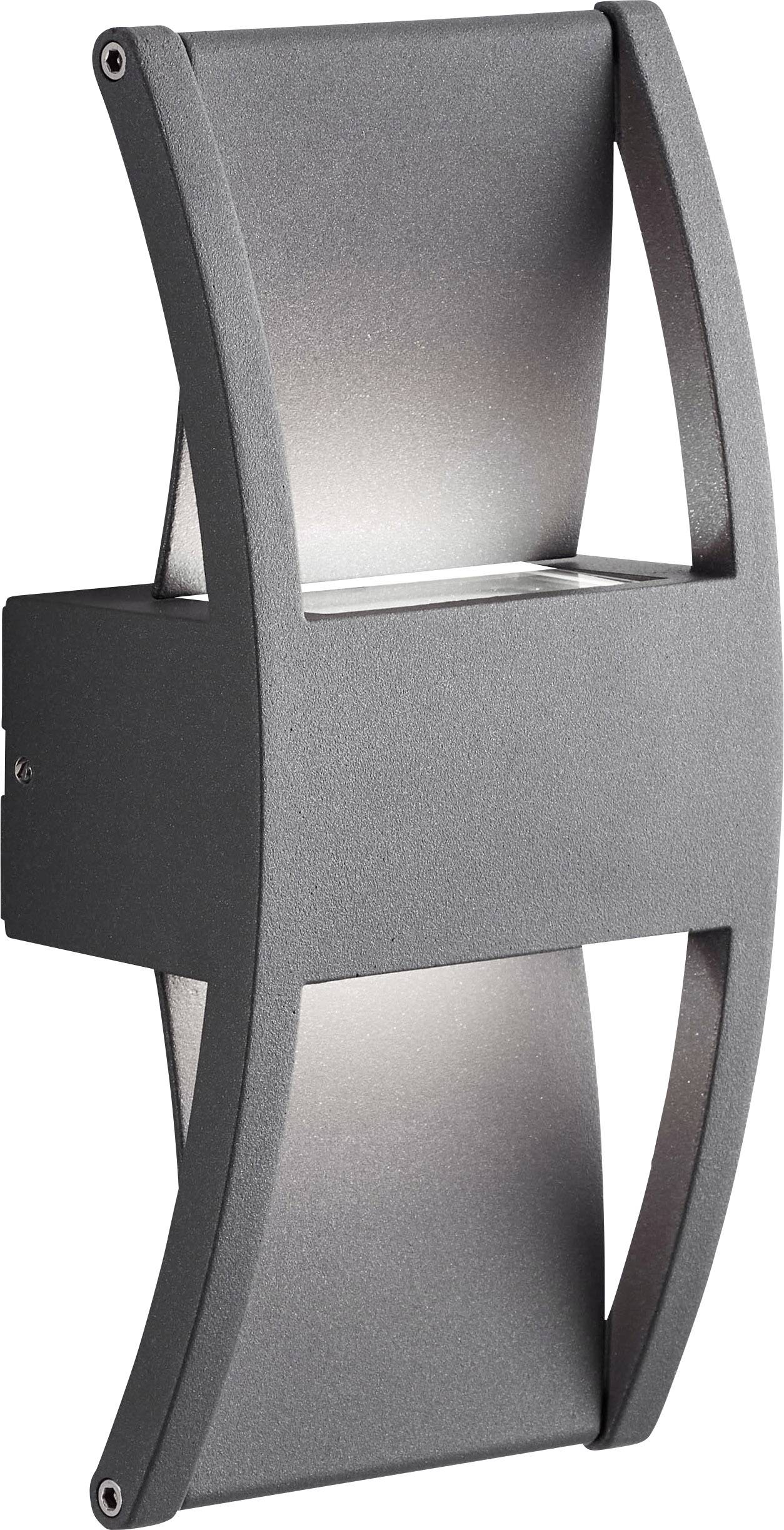 AEG Elroy AEG280104 LED-Außenwandleuchte EEK: F (A - G) 12 W Anthrazit