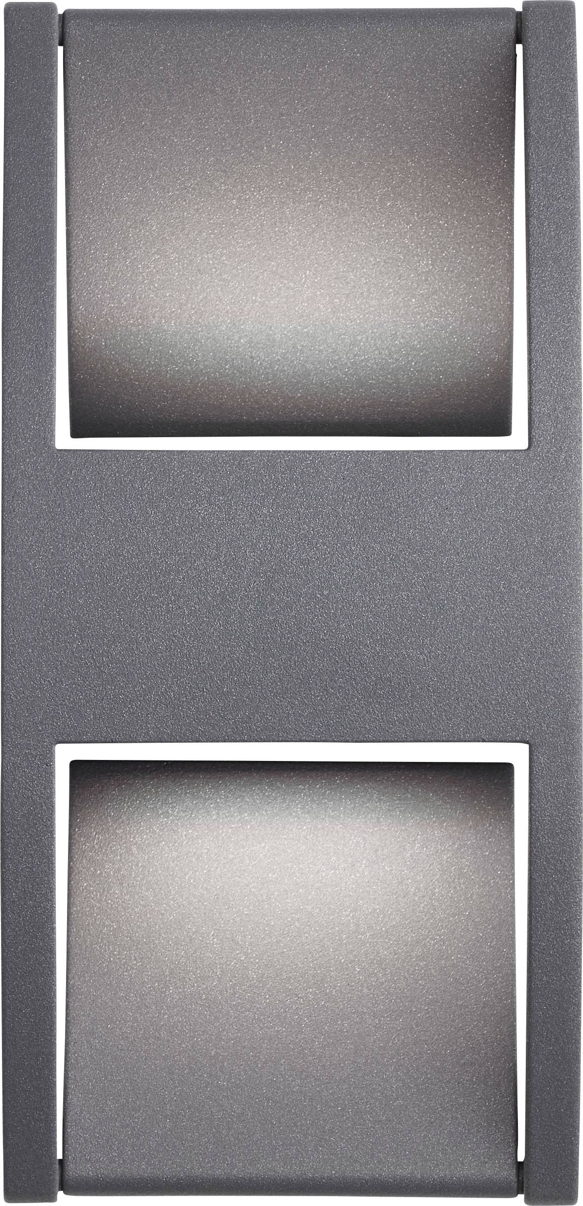 AEG Elroy AEG280104 LED-Außenwandleuchte EEK: F (A - G) 12 W Anthrazit