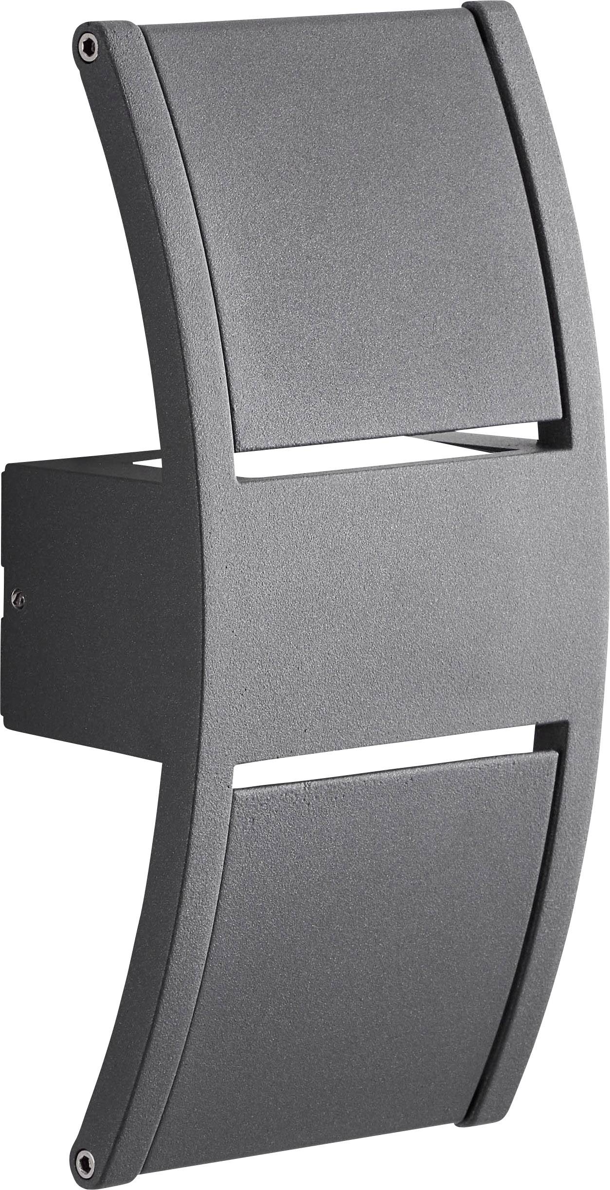 AEG Elroy AEG280104 LED-Außenwandleuchte EEK: F (A - G) 12W Anthrazit