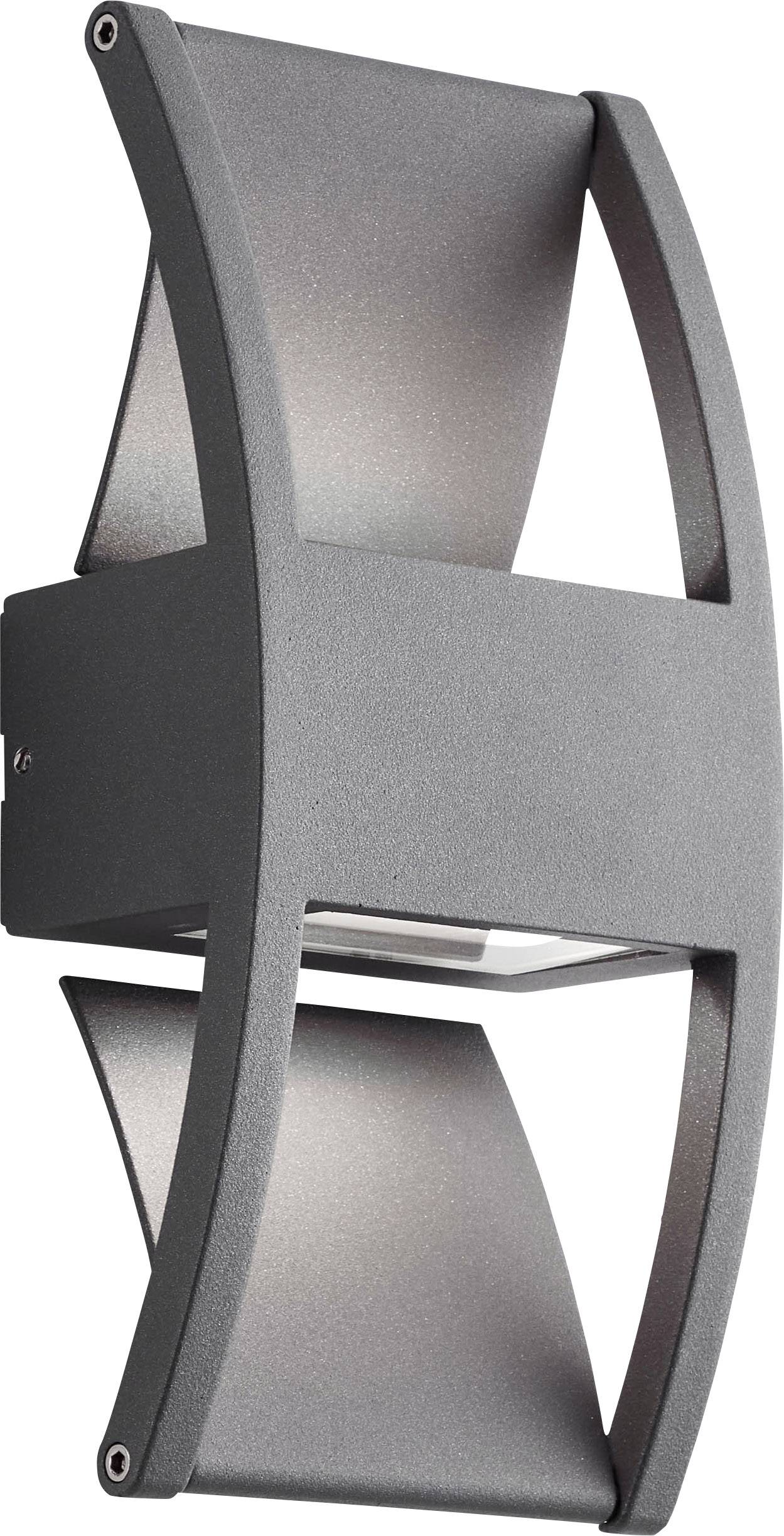 AEG Elroy AEG280104 LED-Außenwandleuchte EEK: F (A - G) 12 W Anthrazit