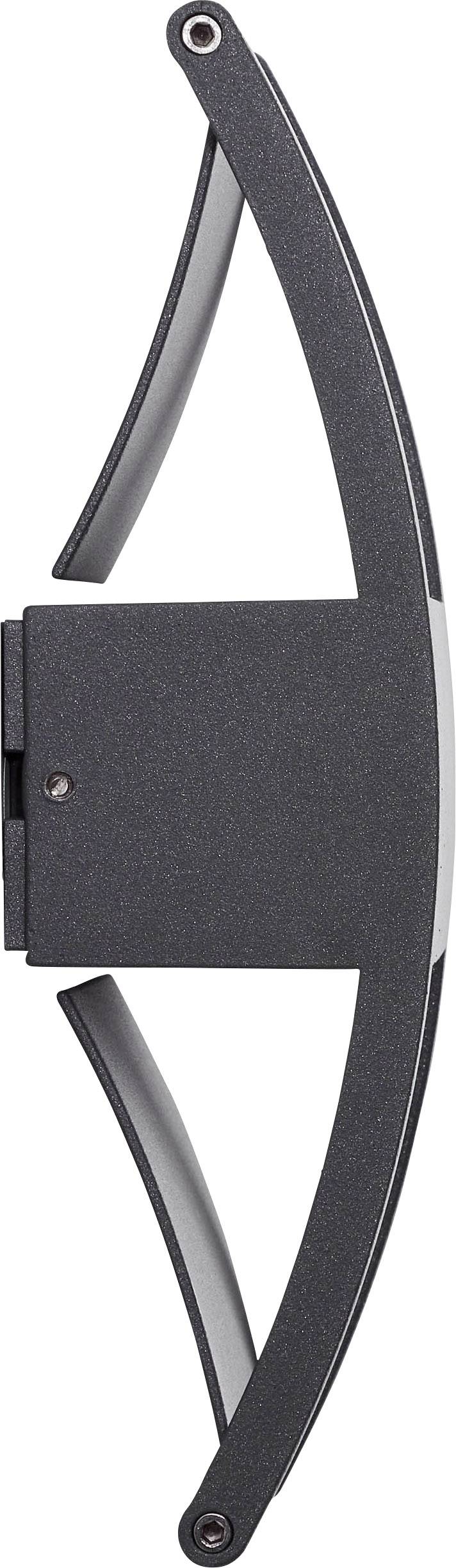 AEG Elroy AEG280104 LED-Außenwandleuchte EEK: F (A - G) 12 W Anthrazit