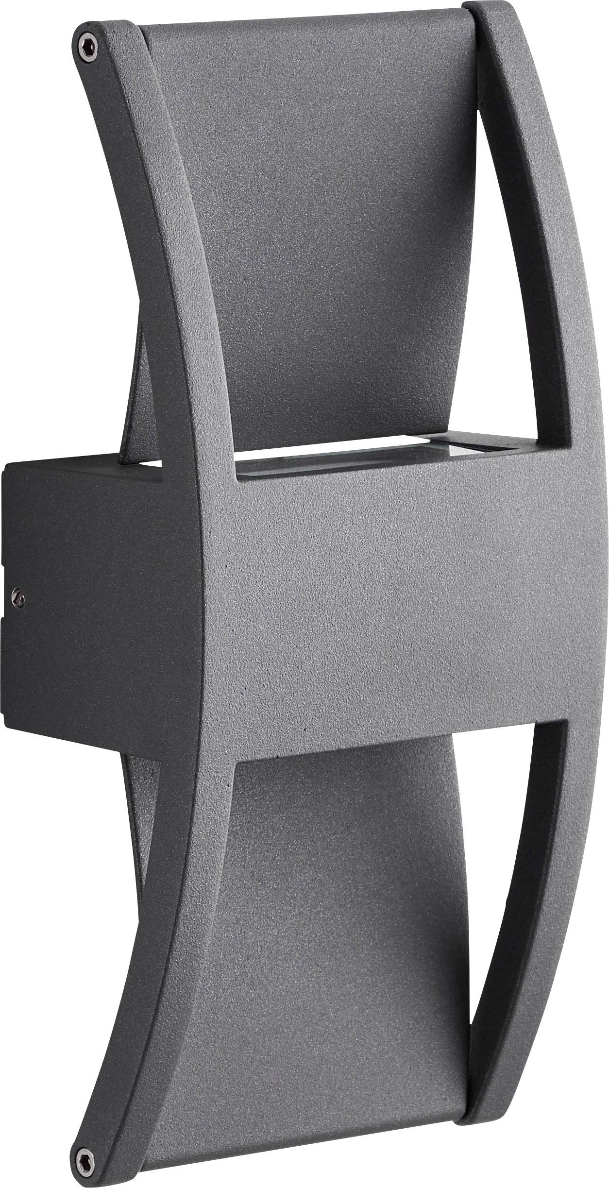 AEG Elroy AEG280104 LED-Außenwandleuchte EEK: F (A - G) 12 W Anthrazit