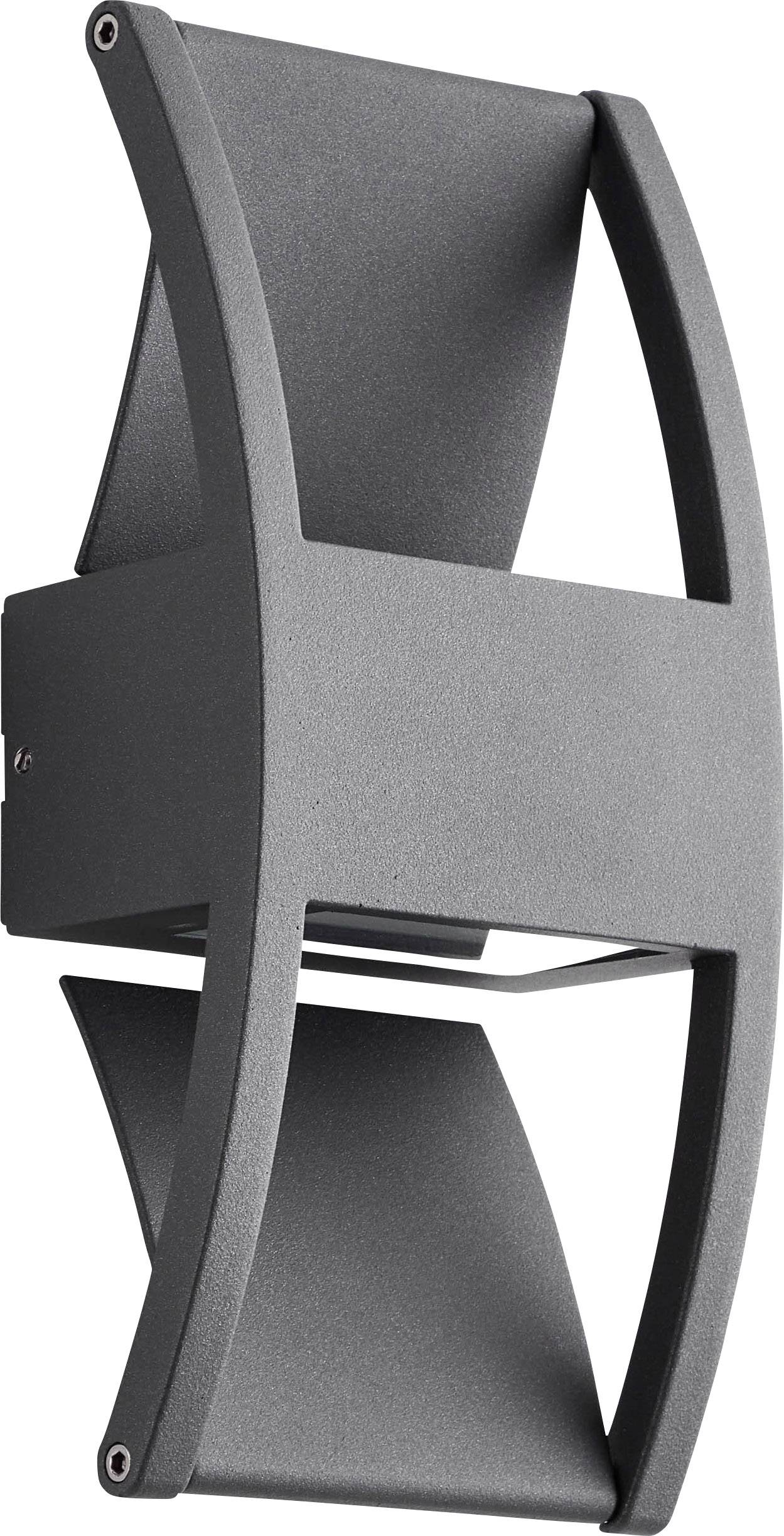 AEG Elroy AEG280104 LED-Außenwandleuchte EEK: F (A - G) 12 W Anthrazit