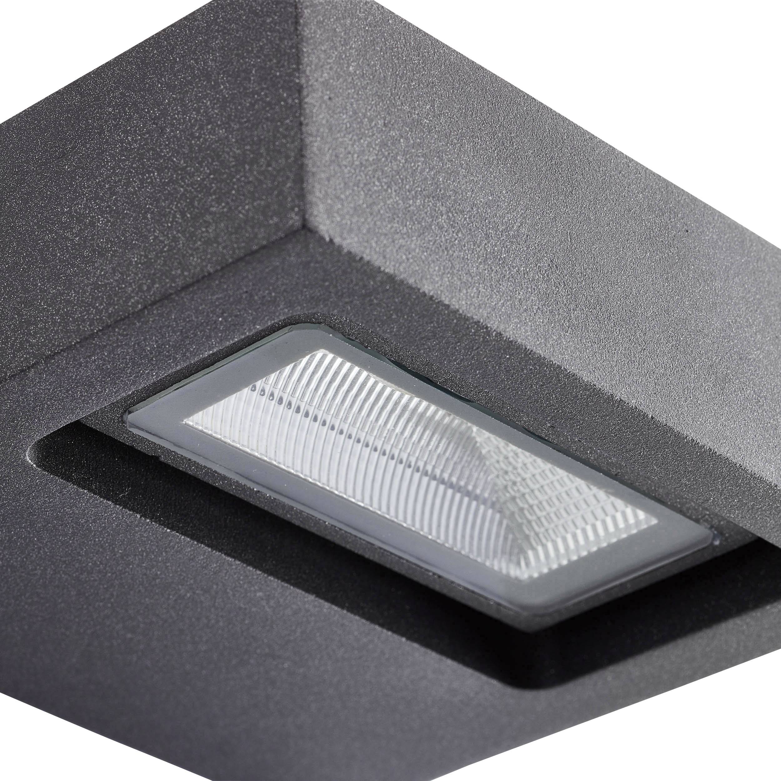 AEG Glynn AEG280128 LED-Außenwandleuchte EEK: E (A - G) 7.5W Anthrazit