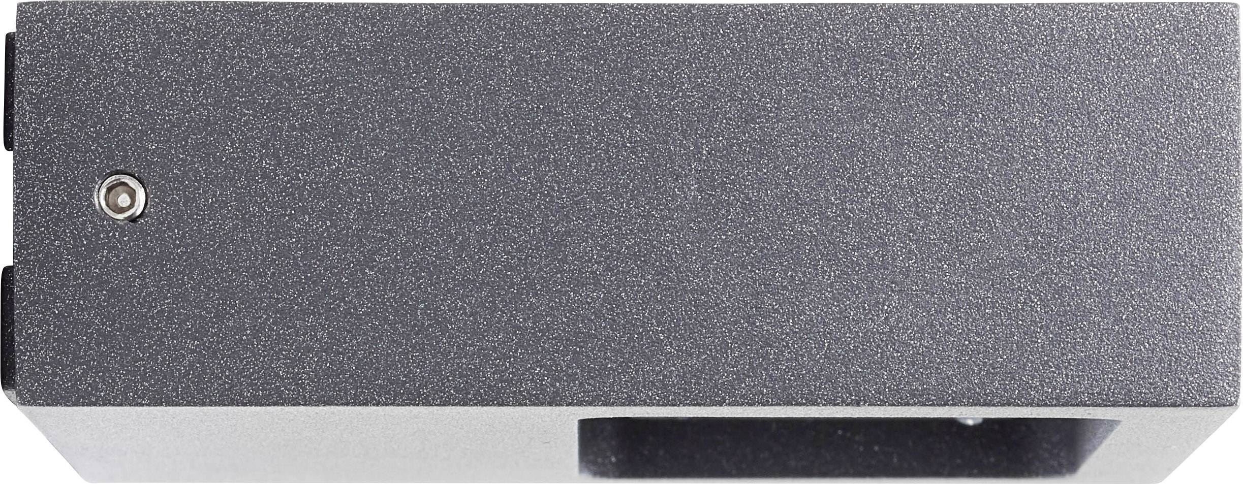 AEG Glynn AEG280128 LED-Außenwandleuchte EEK: E (A - G) 7.5W Anthrazit