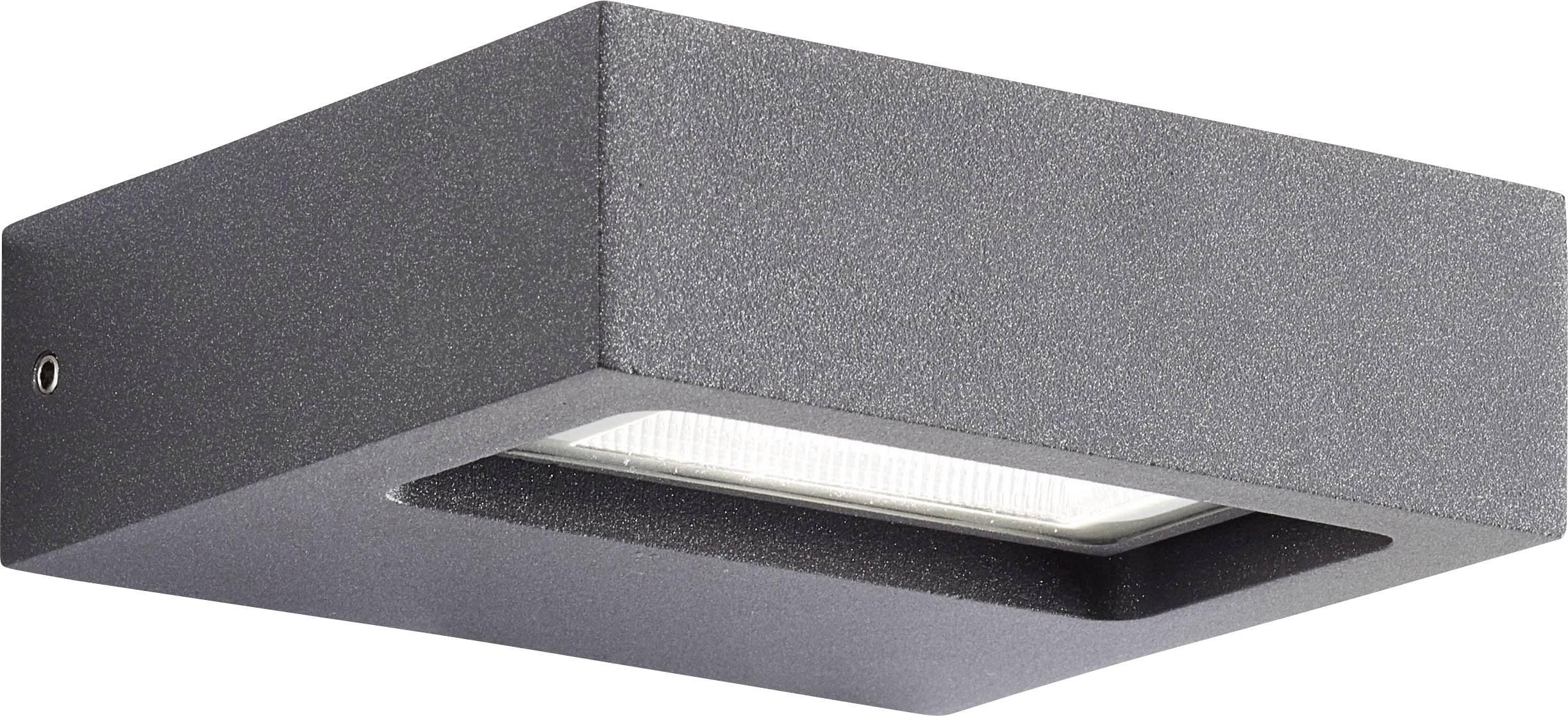 AEG Glynn AEG280128 LED-Außenwandleuchte EEK: E (A - G) 7.5W Anthrazit