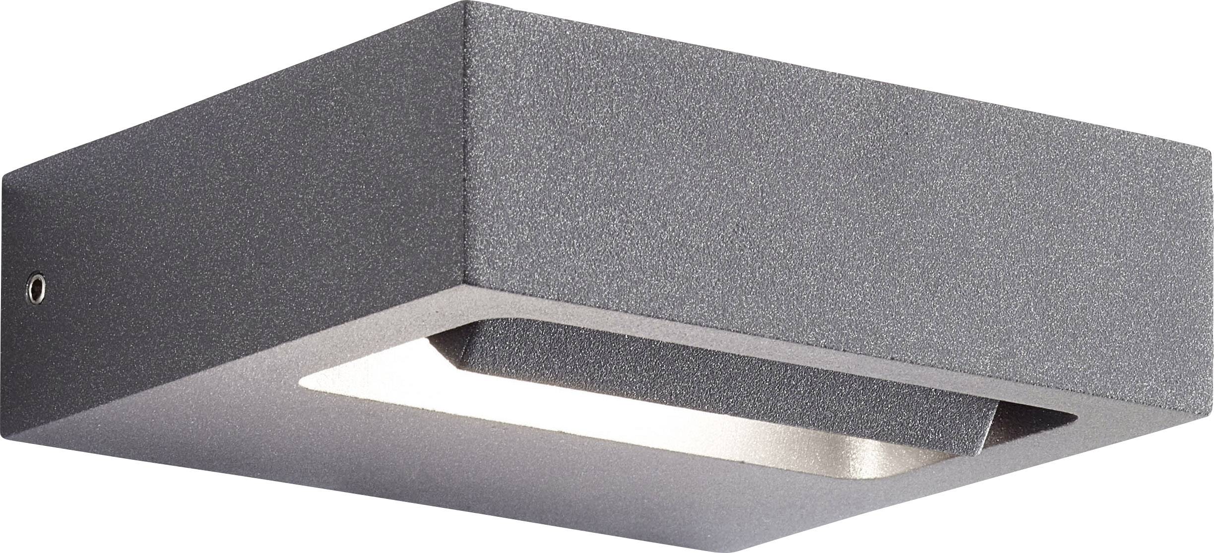 AEG Glynn AEG280128 LED-Außenwandleuchte EEK: E (A - G) 7.5W Anthrazit