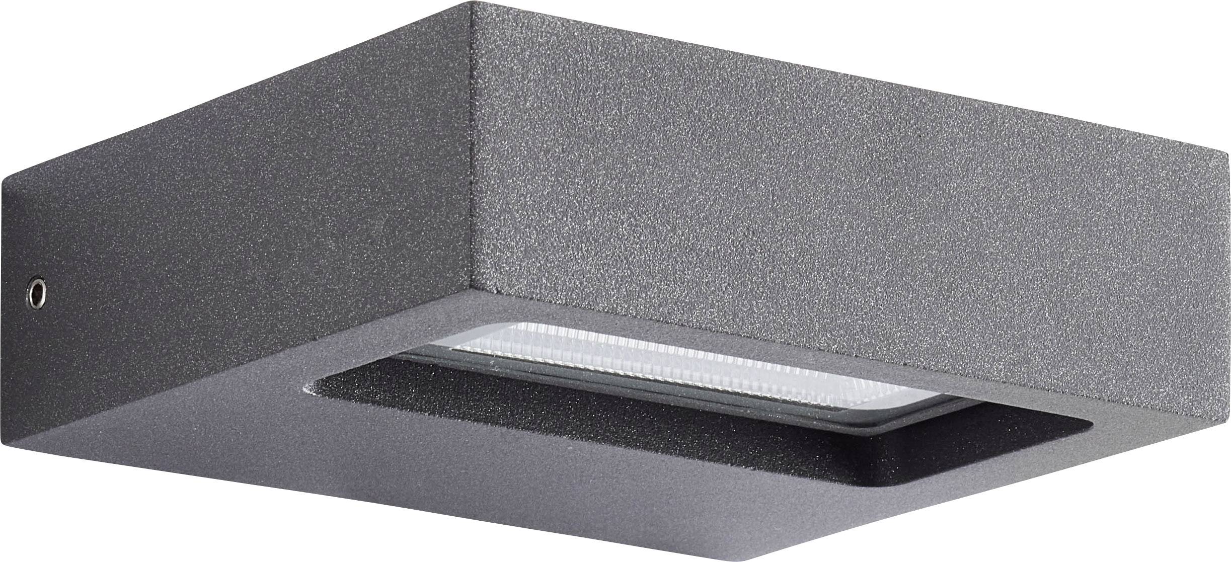 AEG Glynn AEG280128 LED-Außenwandleuchte EEK: E (A - G) 7.5W Anthrazit