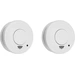 Smartwares Rauchwarnmelder 2er Set batteriebetrieben (Ø x H) 100 mm x 35 mm Smartwares Rauchwarnmelder 2er Set batteriebetrieben (Ø x H) 100 mm x 35 mm