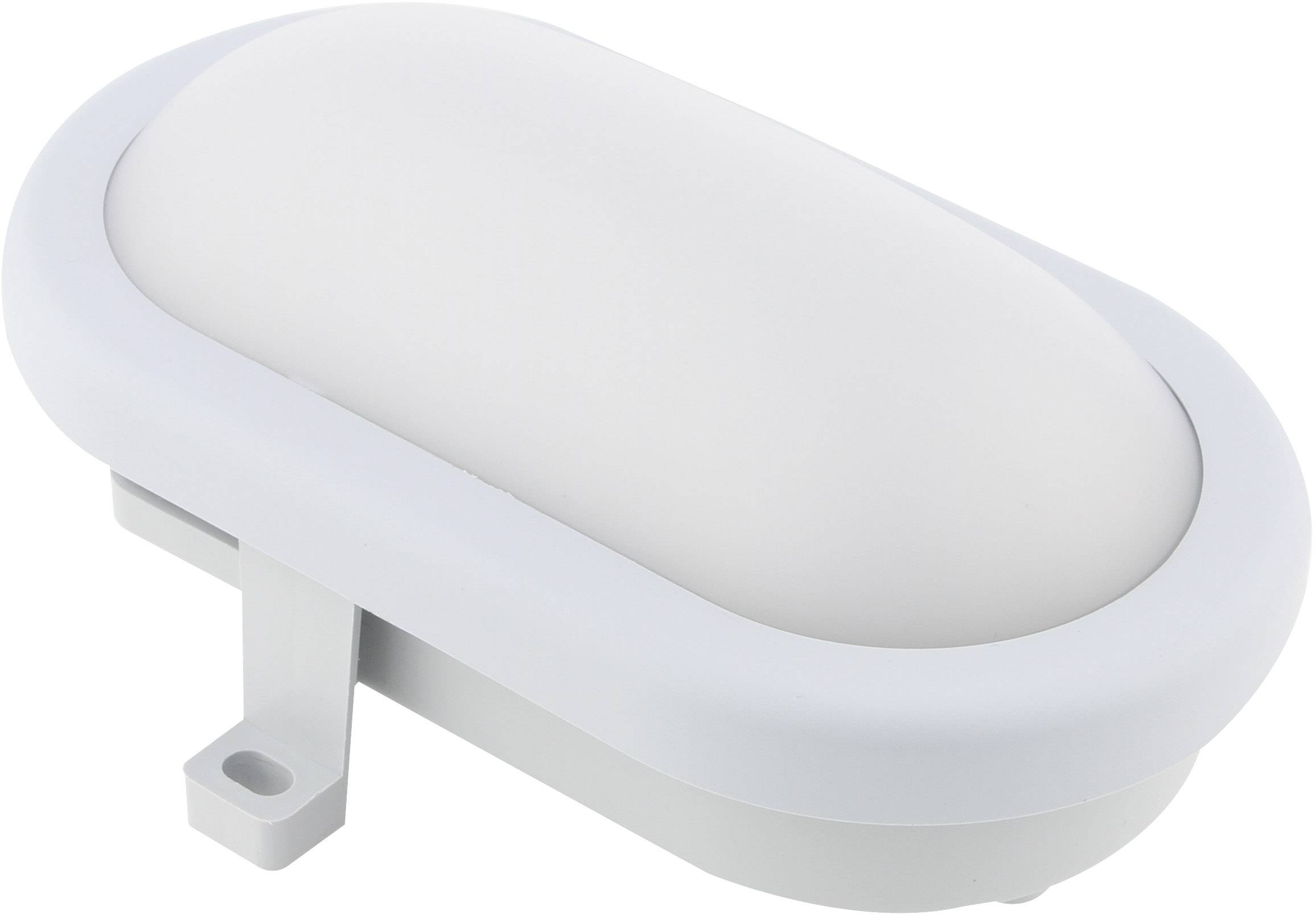 REV LED-Feuchtraumleuchte mit Bewegungsmelder LED LED fest eingebaut 10W Tageslichtweiß Grau