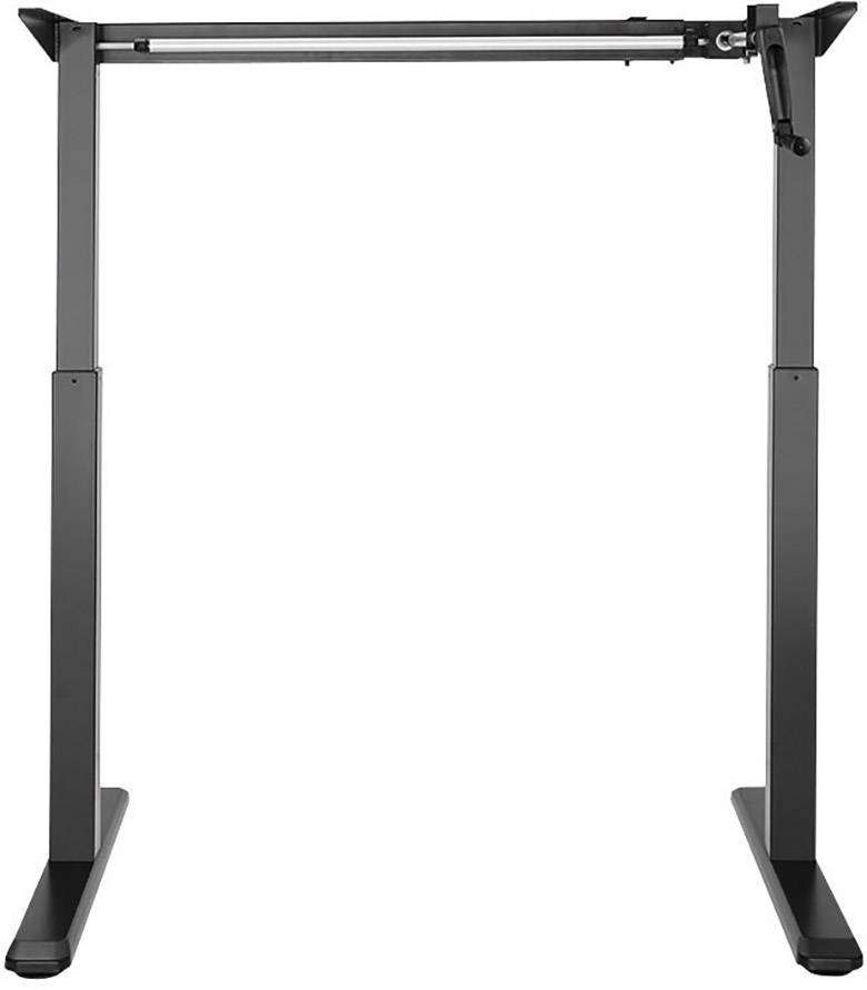 LogiLink Sitz-/Steh-Schreibtischgestell höhenverstellbar Höhen-Bereich: 730 bis 1230 mm (B x T) 1000 mm x 700 mm Schwarz EO0010 EO0010