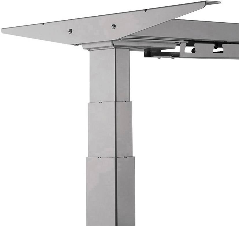 LogiLink Sitz-/Steh-Schreibtischgestell elektrisch höhenverstellbar Höhen-Bereich: 620 bis 1280 mm (B x T) 1000 mm x 620 mm Grau EO0001G EO0001G
