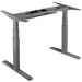 LogiLink Sitz-/Steh-Schreibtischgestell elektrisch höhenverstellbar Höhen-Bereich: 620 bis 1280 mm (B x T) 1000 mm x 620 mm Grau EO0001G EO0001G