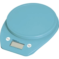 Maul 1646034 Briefwaage Wägebereich (max.) 5000 g Ablesbarkeit 1 g batteriebetrieben Hellblau Maul 1646034 Briefwaage Wägebereich (max.) 5000 g Ablesbarkeit 1 g batteriebetrieben Hellblau
