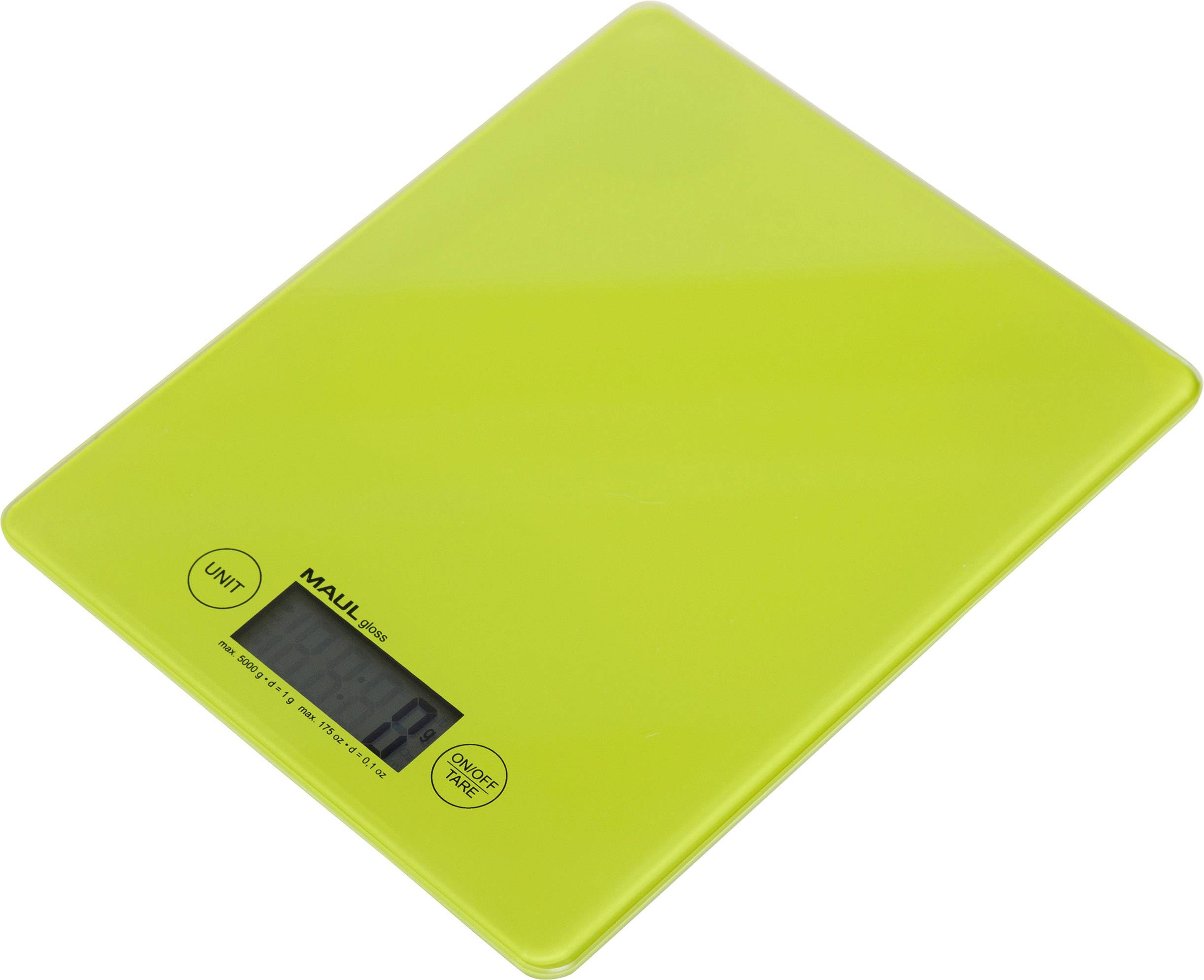 Maul 1666054 Briefwaage Wägebereich (max.) 5000 g Ablesbarkeit 1 g batteriebetrieben Hellgrün