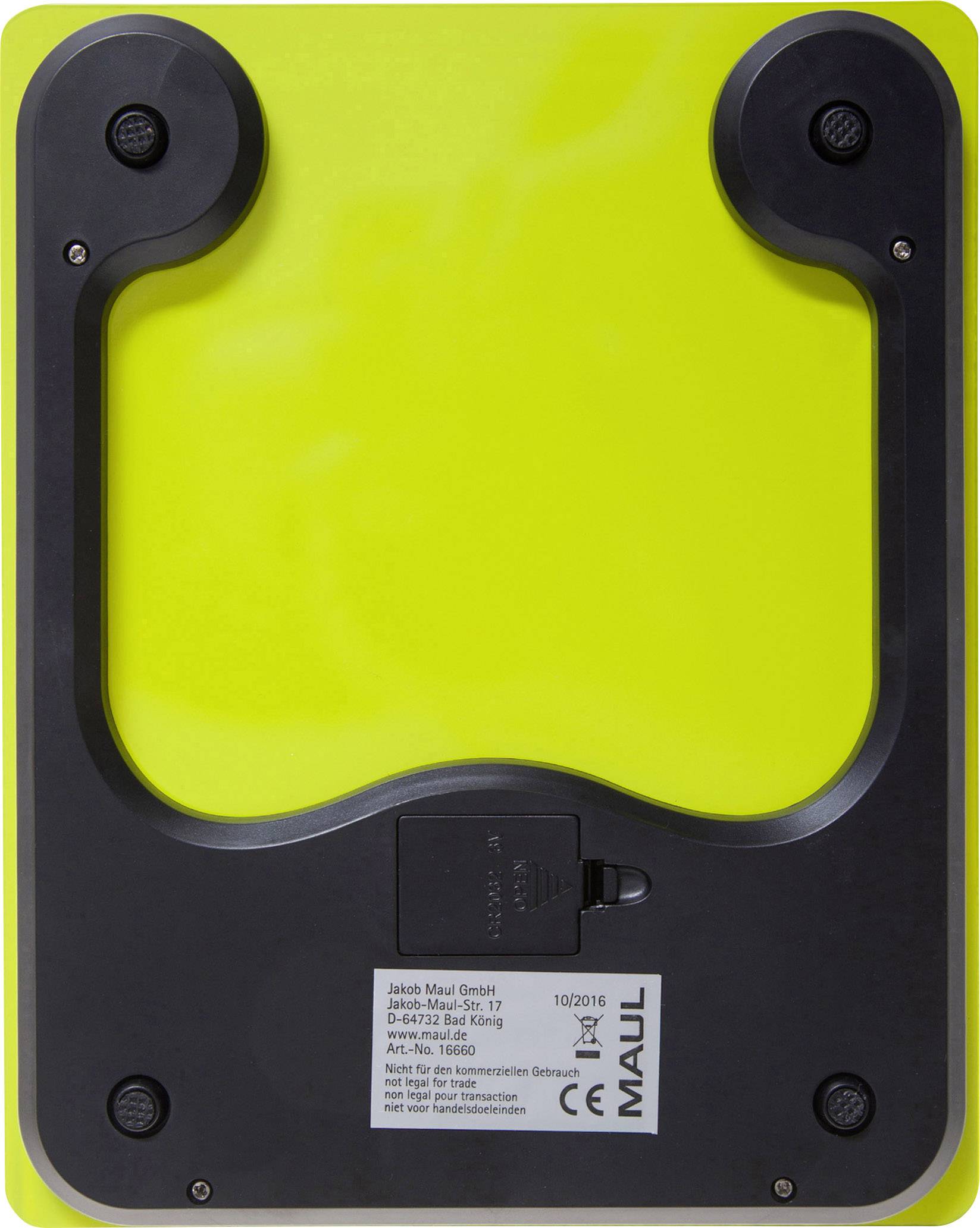 Maul 1666054 Briefwaage Wägebereich (max.) 5000 g Ablesbarkeit 1 g batteriebetrieben Hellgrün