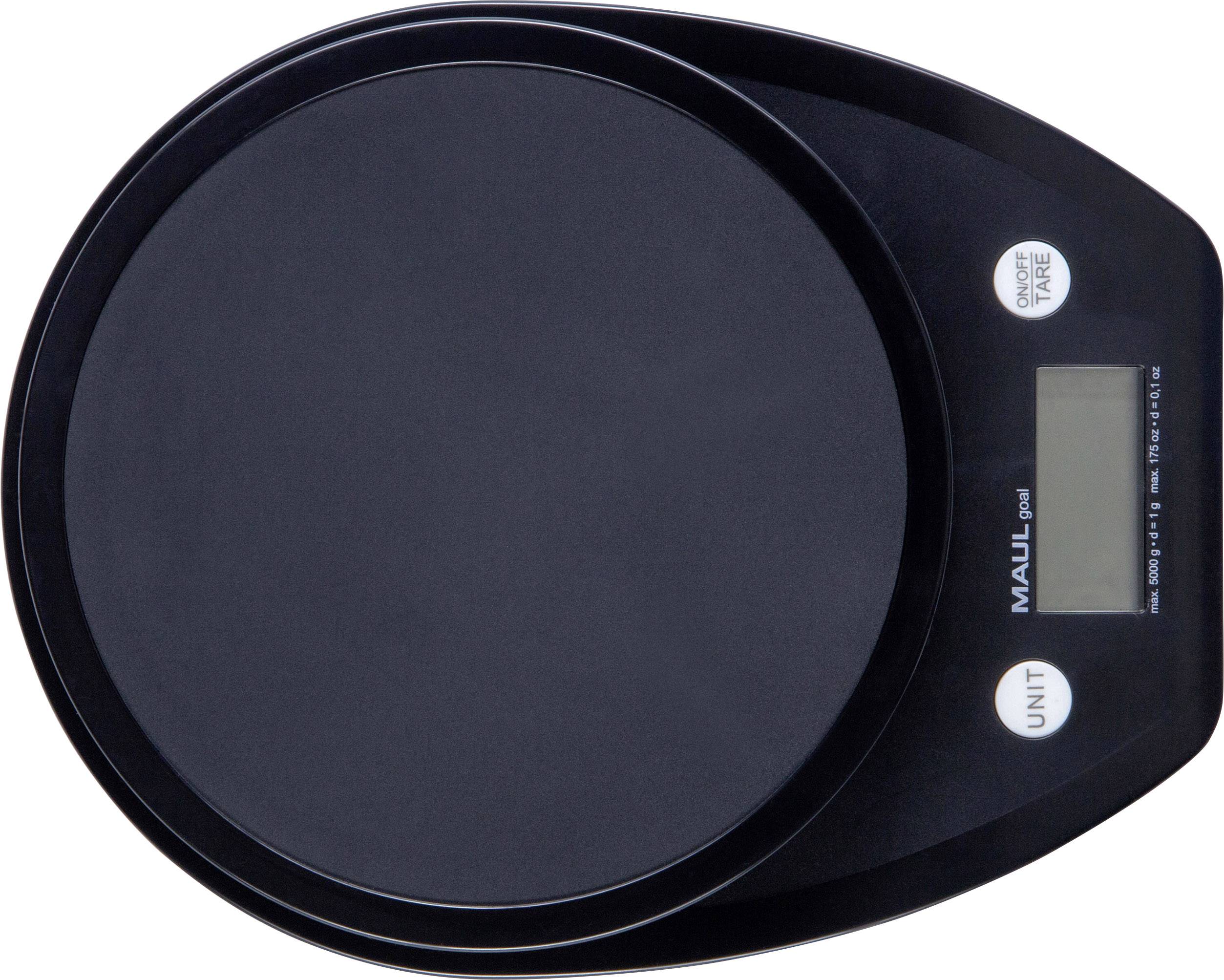 Maul 1646090 Briefwaage 1646090 Wägebereich (max.) 5000 g Ablesbarkeit 1 g batteriebetrieben Schwarz