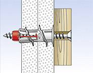 Fischer 545677 DUOBLADE LD Gipskartondübel 44mm 40St.