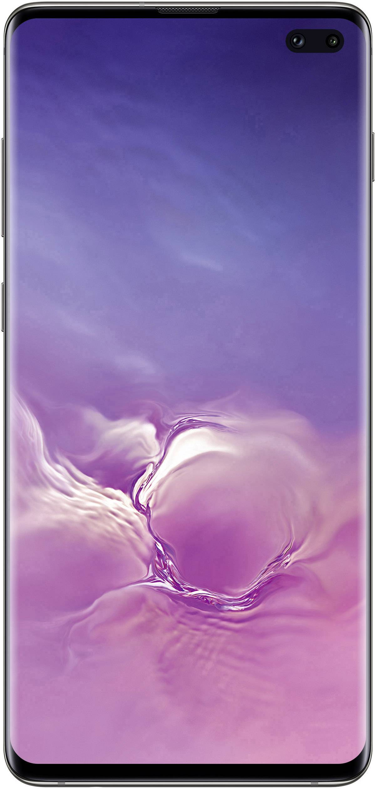 Samsung Galaxy S10+ Smartphone 1TB 6.4 Zoll (16.3 cm) Hybrid-Slot Android™ 9.0 12 Mio. Pixel Ceramicblack