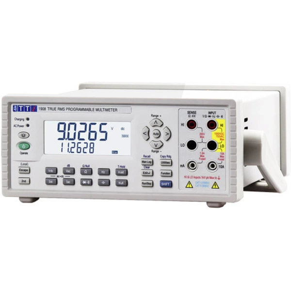 Aim TTi 1908 Tisch-Multimeter digital Datenlogger CAT II 600 V, CAT III 300V Aim TTi 1908 Tisch-Multimeter digital Datenlogger CAT II 600 V, CAT III 300V