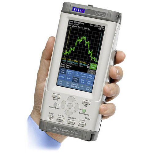 Aim TTi PSA2702 Spektrum-Analysator Werksstandard (ohne Zertifikat) 2699MHz Handgerät