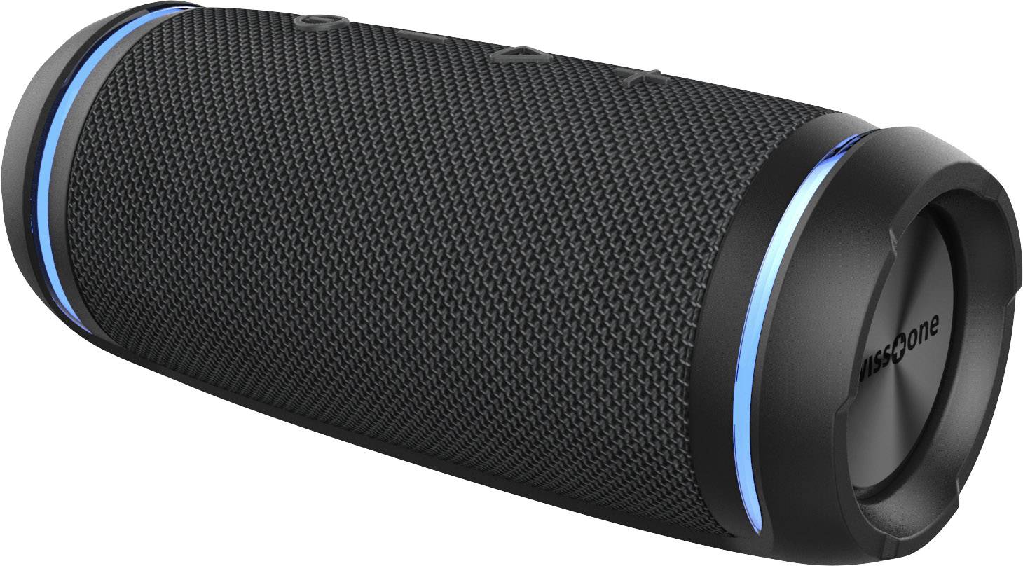 Swisstone BX 520 TWS Bluetooth® Lautsprecher AUX, Freisprechfunktion, spritzwassergeschützt Grau