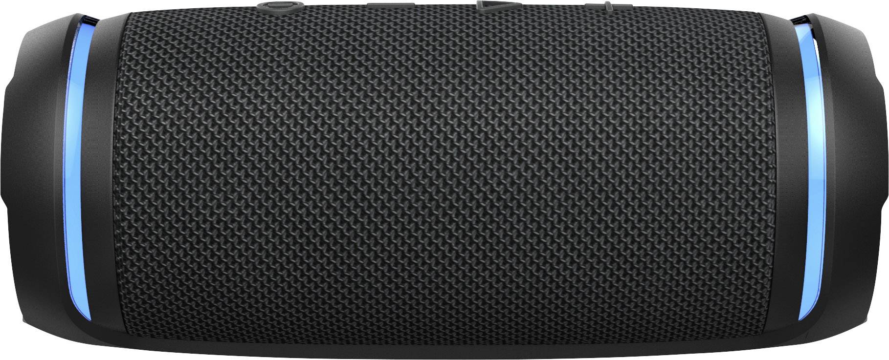 Swisstone BX 520 TWS Bluetooth® Lautsprecher AUX, Freisprechfunktion, spritzwassergeschützt Grau
