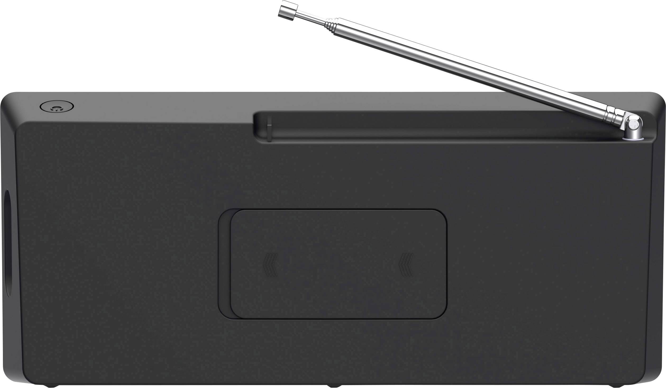 TechniSat Digitradio 2S Kofferradio DAB+ Bluetooth® wiederaufladbar Schwarz, Grau