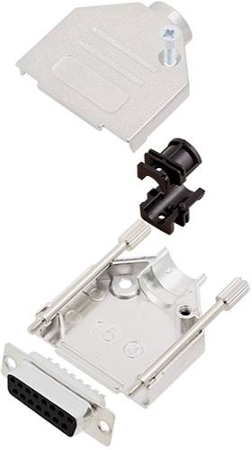 TRU COMPONENTS TCDTZK15DBSK 7708772 D-SUB Buchsenleisten-Set 180  