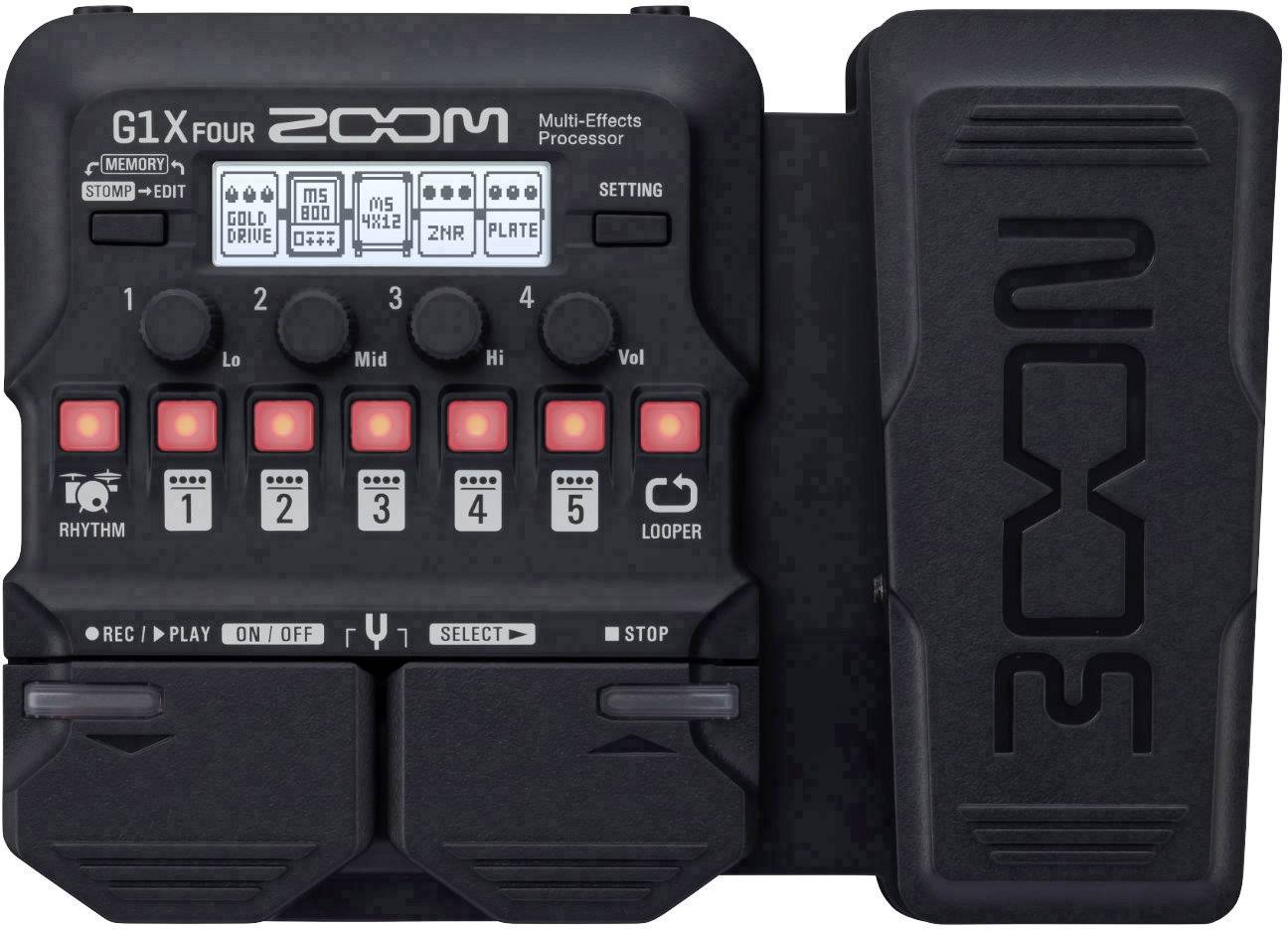 Zoom G1X FOUR Gitarreneffekt Multieffekt