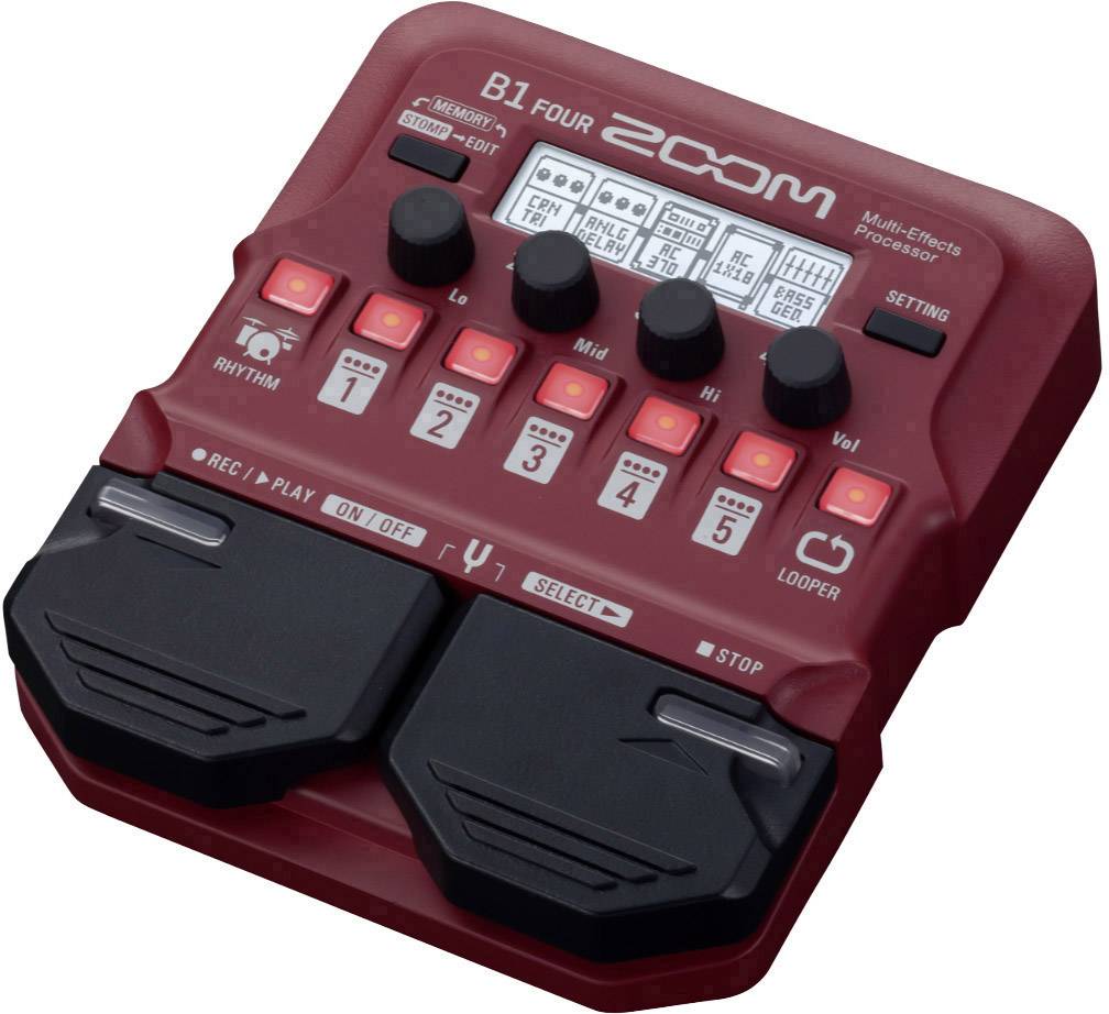 Zoom B1 FOUR Basseffekt Multieffekt