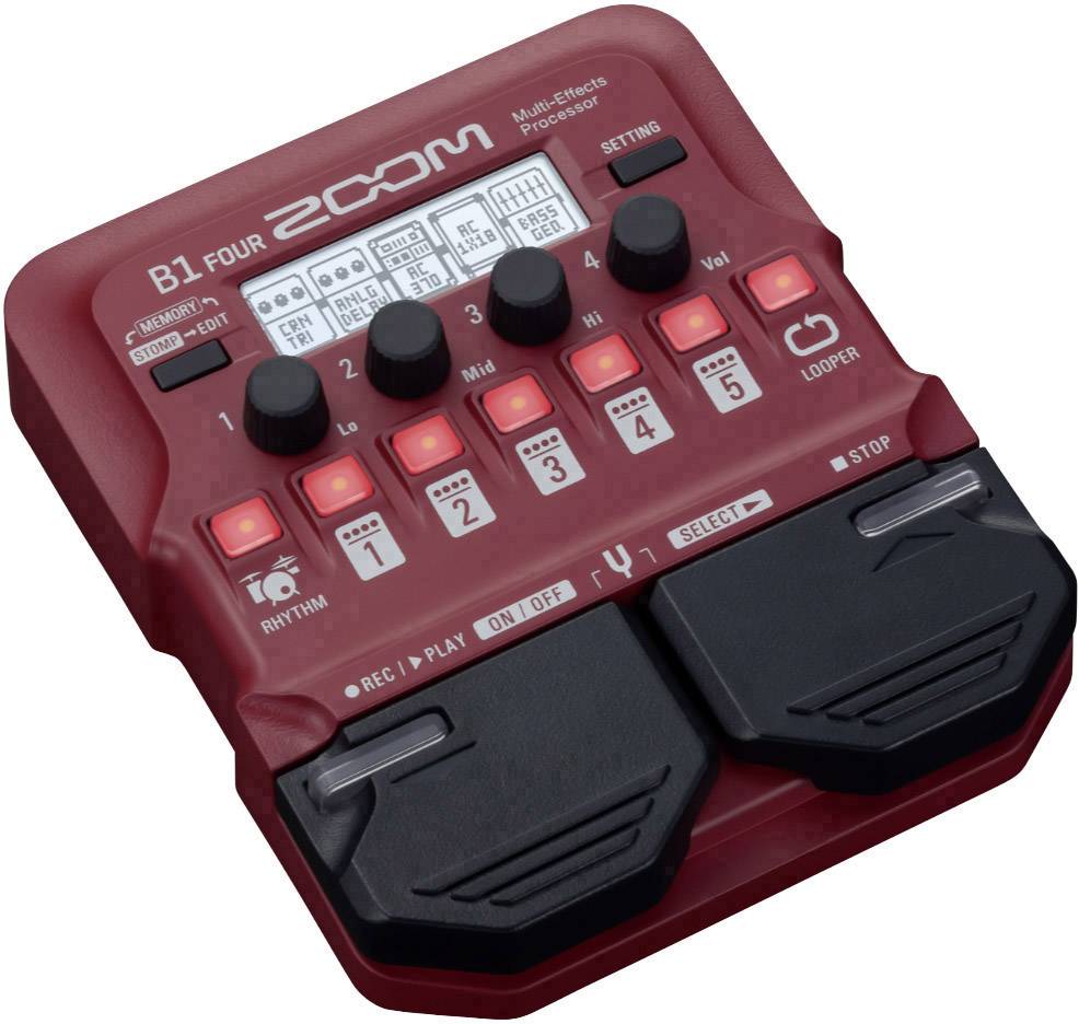 Zoom B1 FOUR Basseffekt Multieffekt