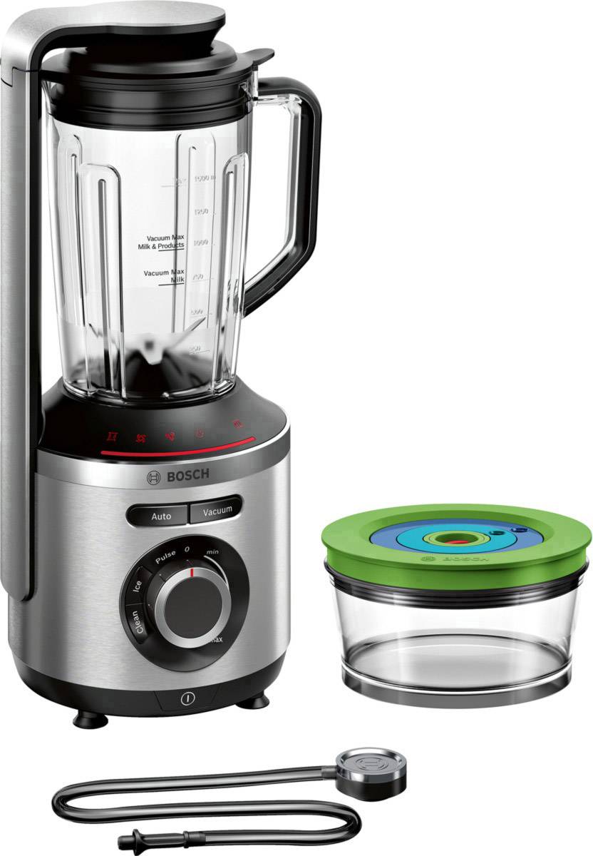 Bosch Haushalt MMBV622M - Vitamaxx Standmixer 1000 W Aluminium, Schwarz
