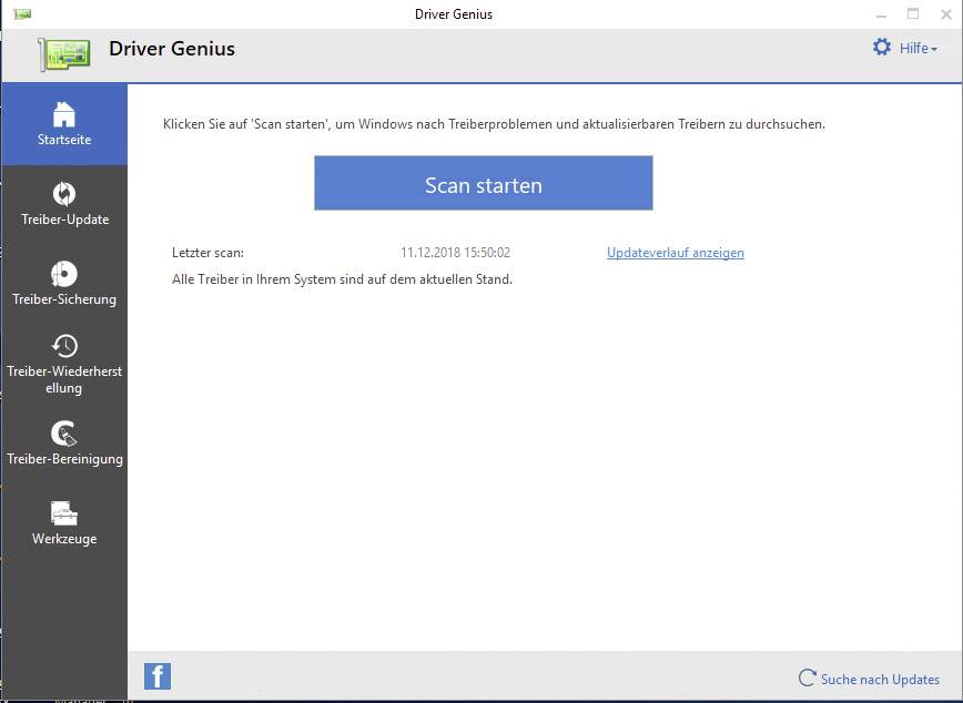 Avanquest Driver Genius 19 Jahreslizenz, 3 Lizenzen Windows Systemoptimierung