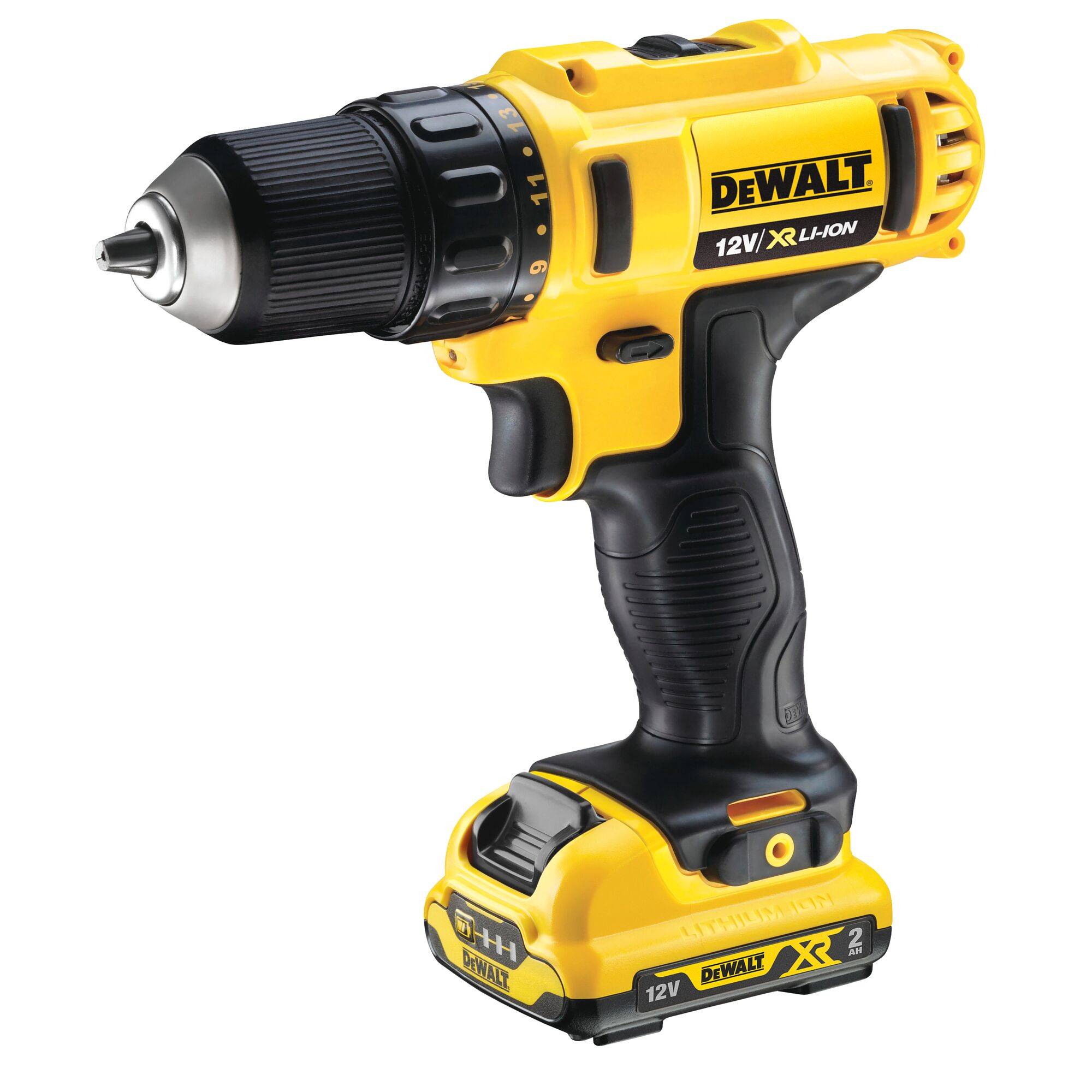DEWALT DCD710D2 DCD710D2-QW Akku-Bohrschrauber 10.8 V 2.0 Ah