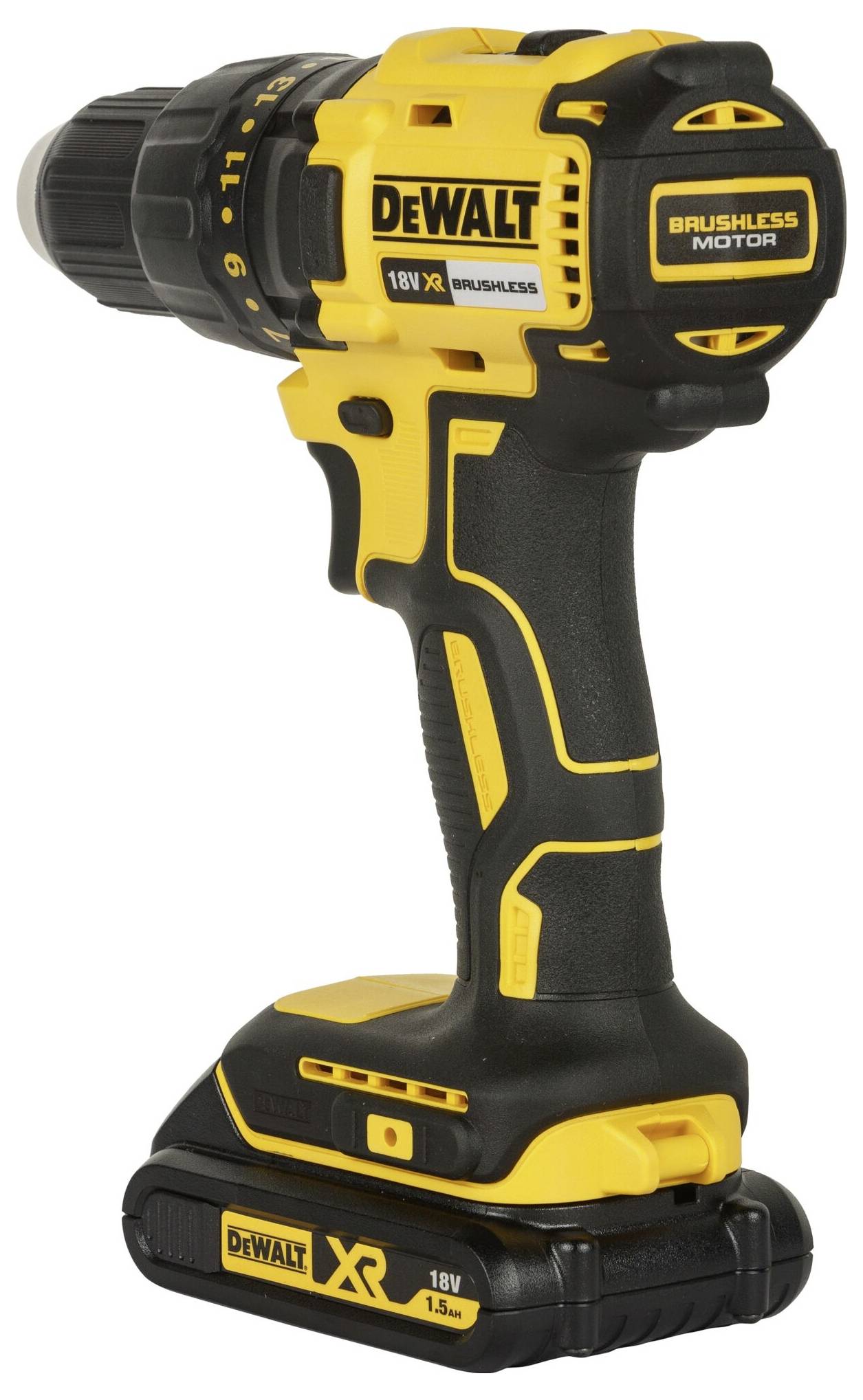 DEWALT DCD777S2T DCD777S2T-QW Akku-Bohrschrauber 18 V 1.5 Ah inkl. 2. Akku, inkl. Koffer