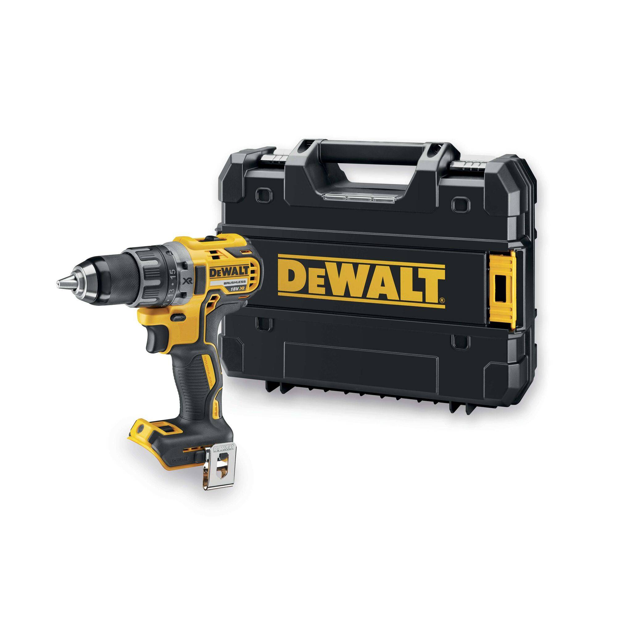 DEWALT DCD791NT DCD791NT-XJ Akku-Bohrschrauber 18 V Li-Ion inkl. Koffer, ohne Akku