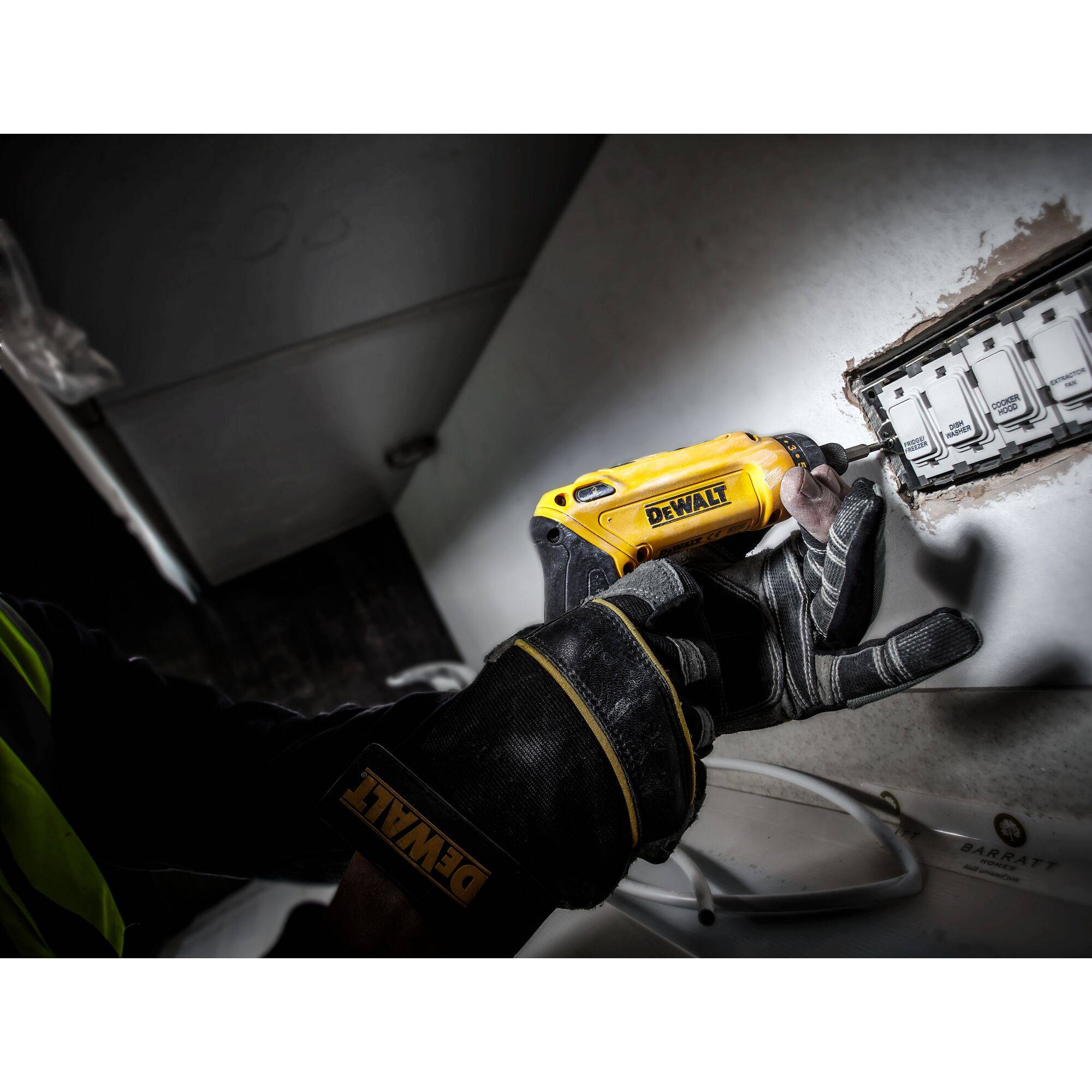 DEWALT DCF680G2 DCF680G2-QW Akku-Knickschrauber 7.2 V 1.0 Ah Li-Ion inkl. 2. Akku, inkl. Koffer