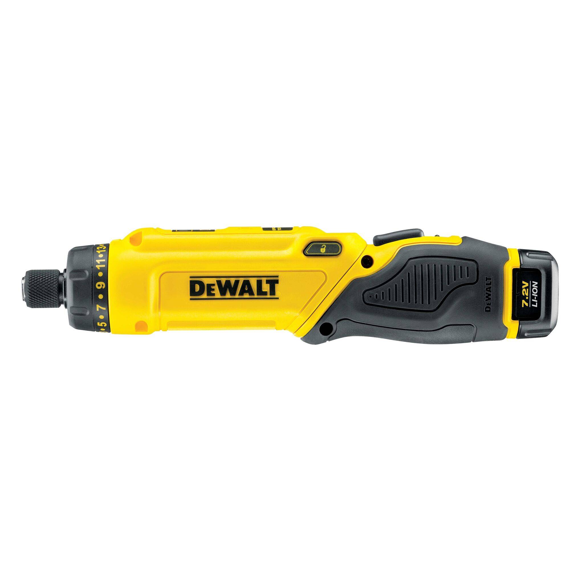 DEWALT DCF680G2 DCF680G2-QW Akku-Knickschrauber 7.2 V 1.0 Ah Li-Ion inkl. 2. Akku, inkl. Koffer