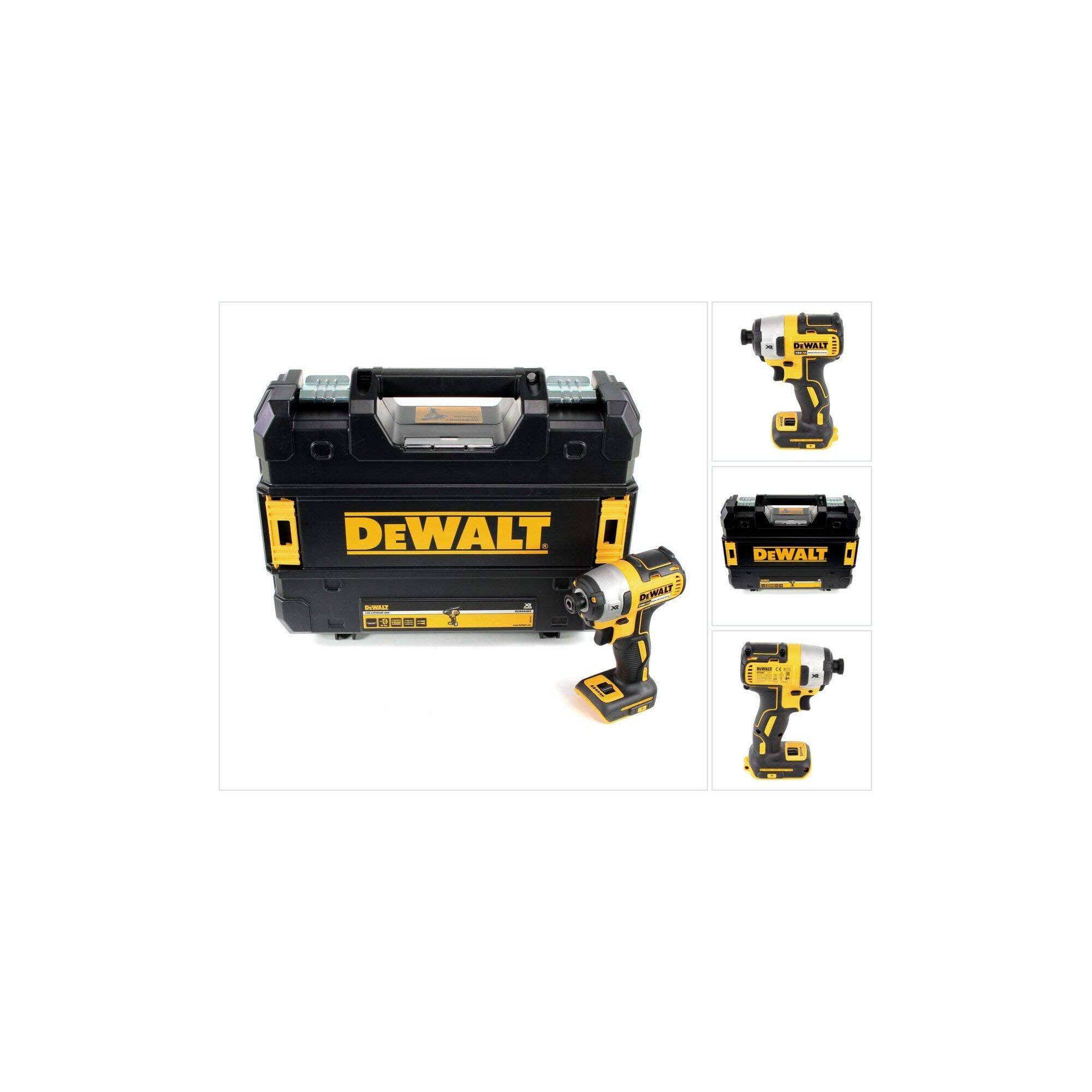 DEWALT DCF887NT DCF887NT-XJ Akku-Schlagschrauber 27/170/205 Nm 18 V Anzahl mitgelieferte Akkus 0 Li-Ion