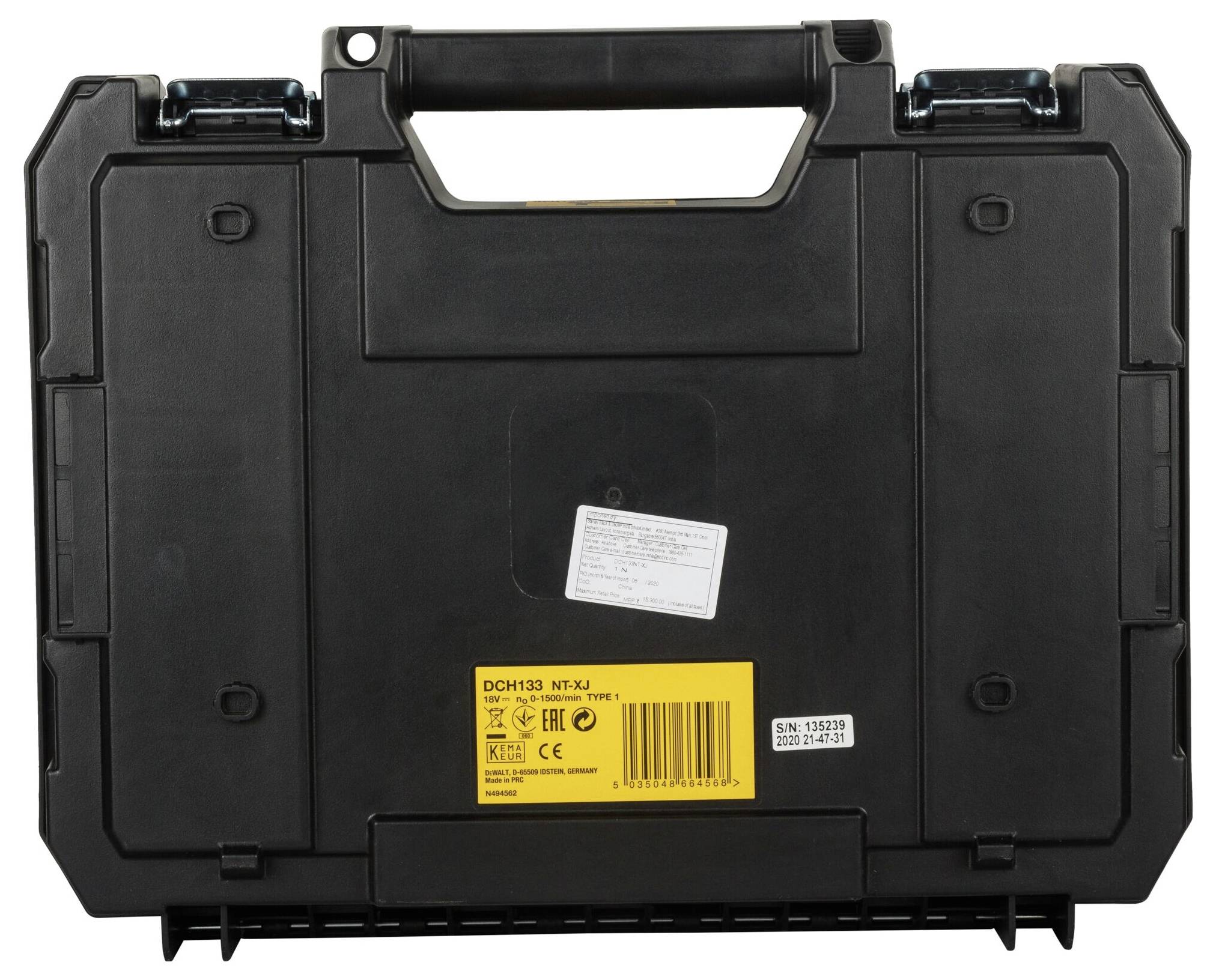 DEWALT DCH133NT SDS-Plus-Akku-Kombihammer 18 V Li-Ion inkl. Koffer