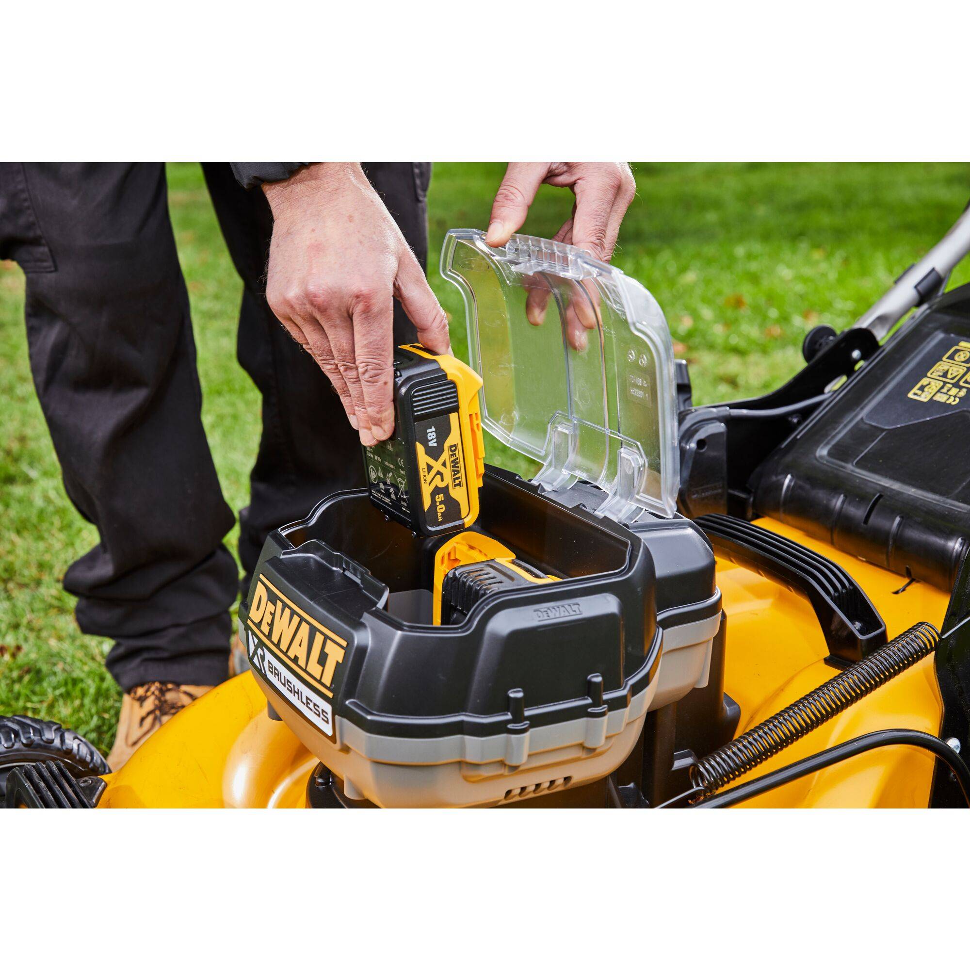 DEWALT DCMW564N Akku Rasenmäher Schnittbreite (max.) 48 cm