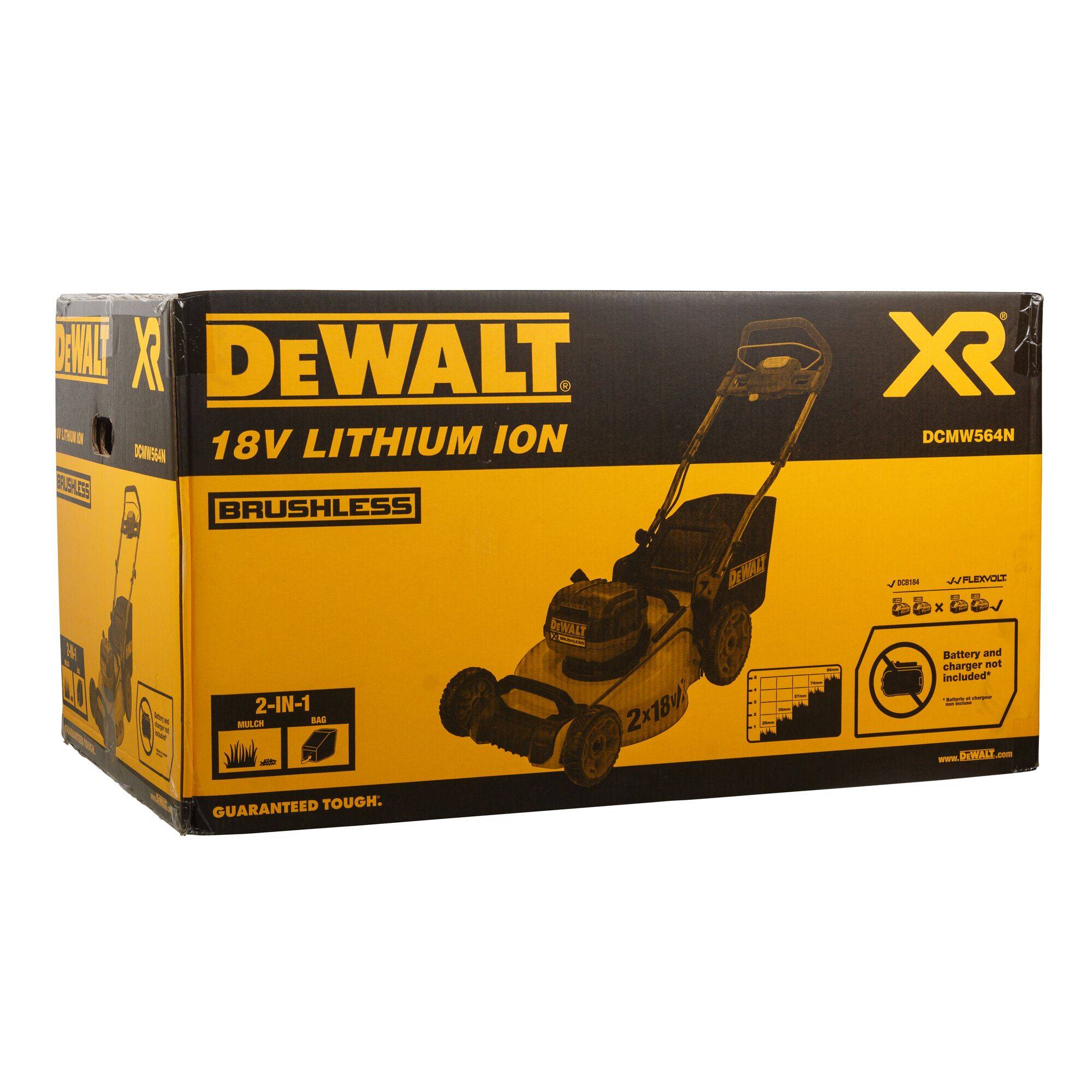 DEWALT DCMW564N Akku Rasenmäher Schnittbreite (max.) 48 cm