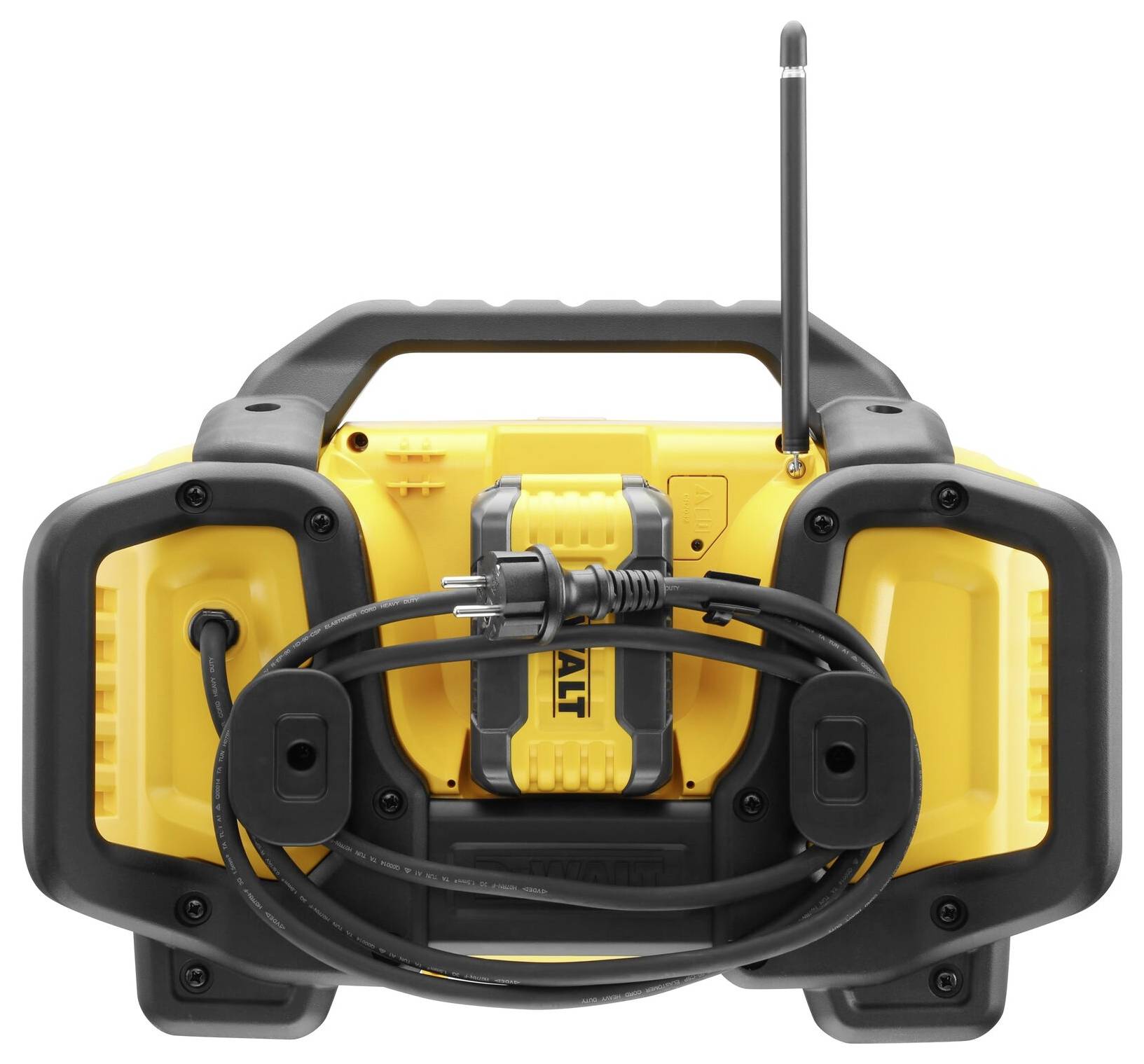 DEWALT DCR027 Baustellenradio Schwarz, Gelb