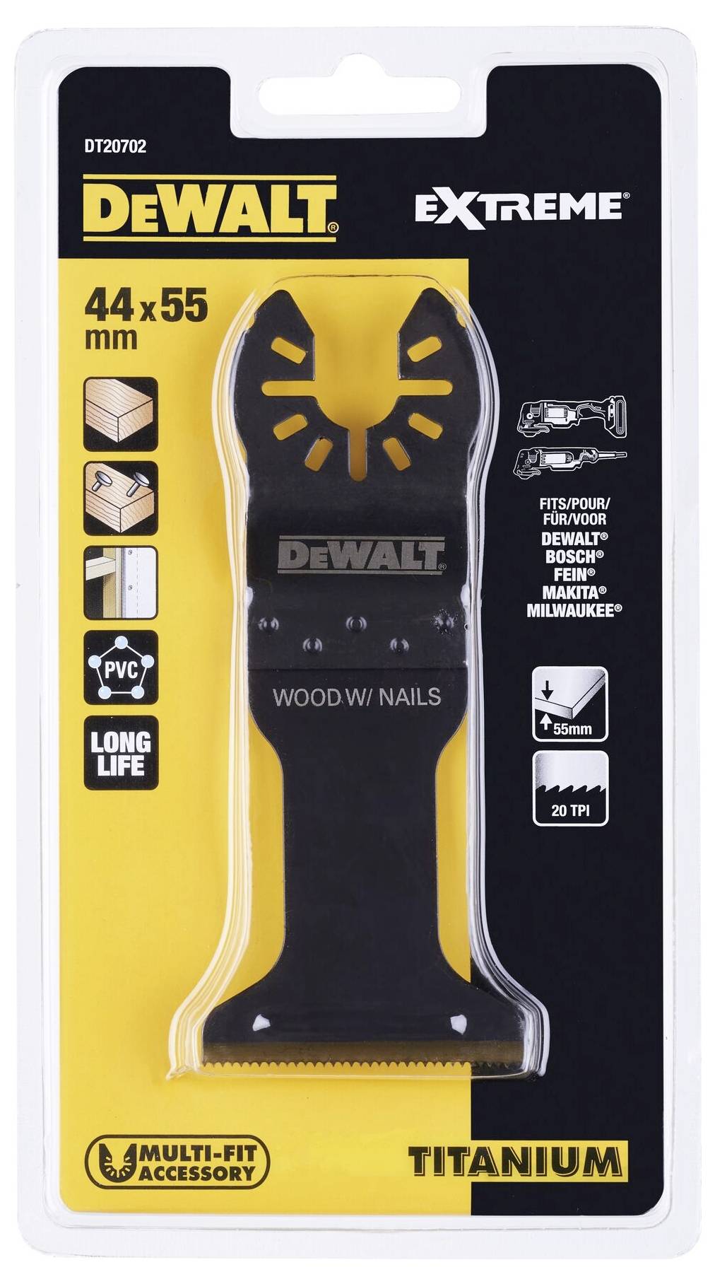 DEWALT DT20702-QZ DT20702 Sägeblatt 1 Stück 1St.