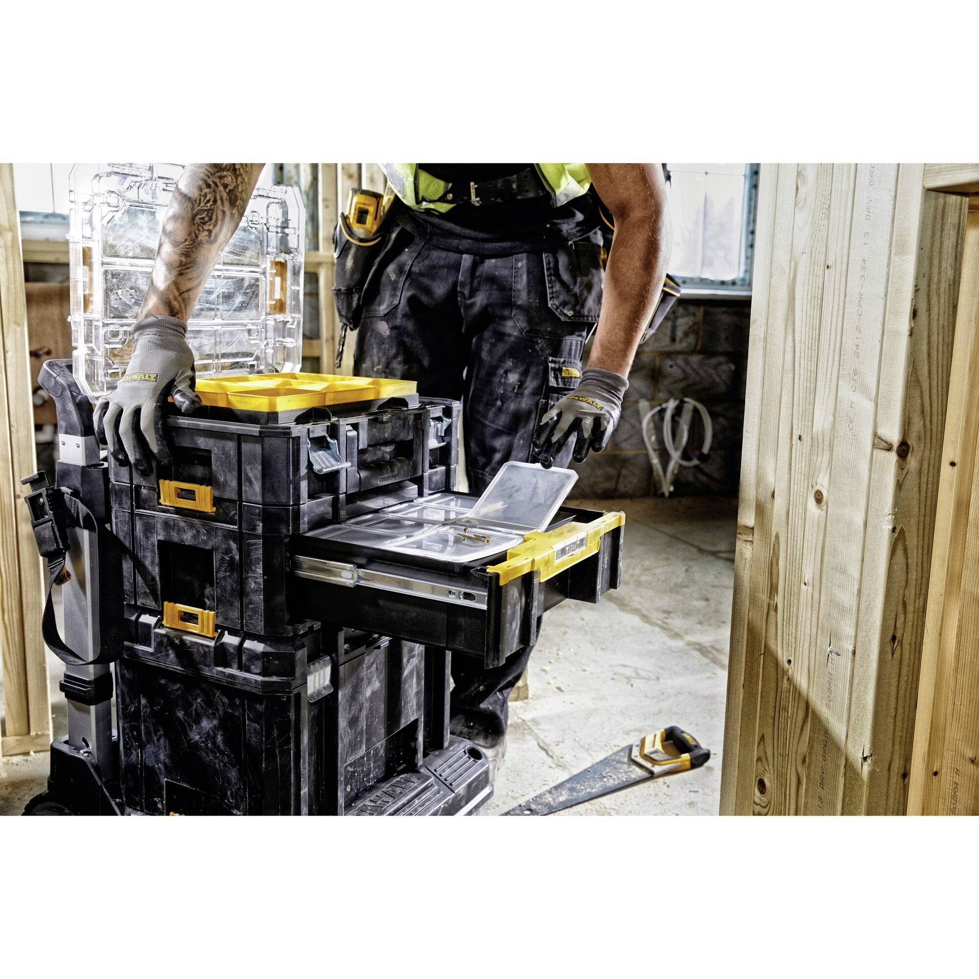 DEWALT DWST1-70705 DWST1-70705 Werkzeugkasten unbestückt Schwarz, Gelb