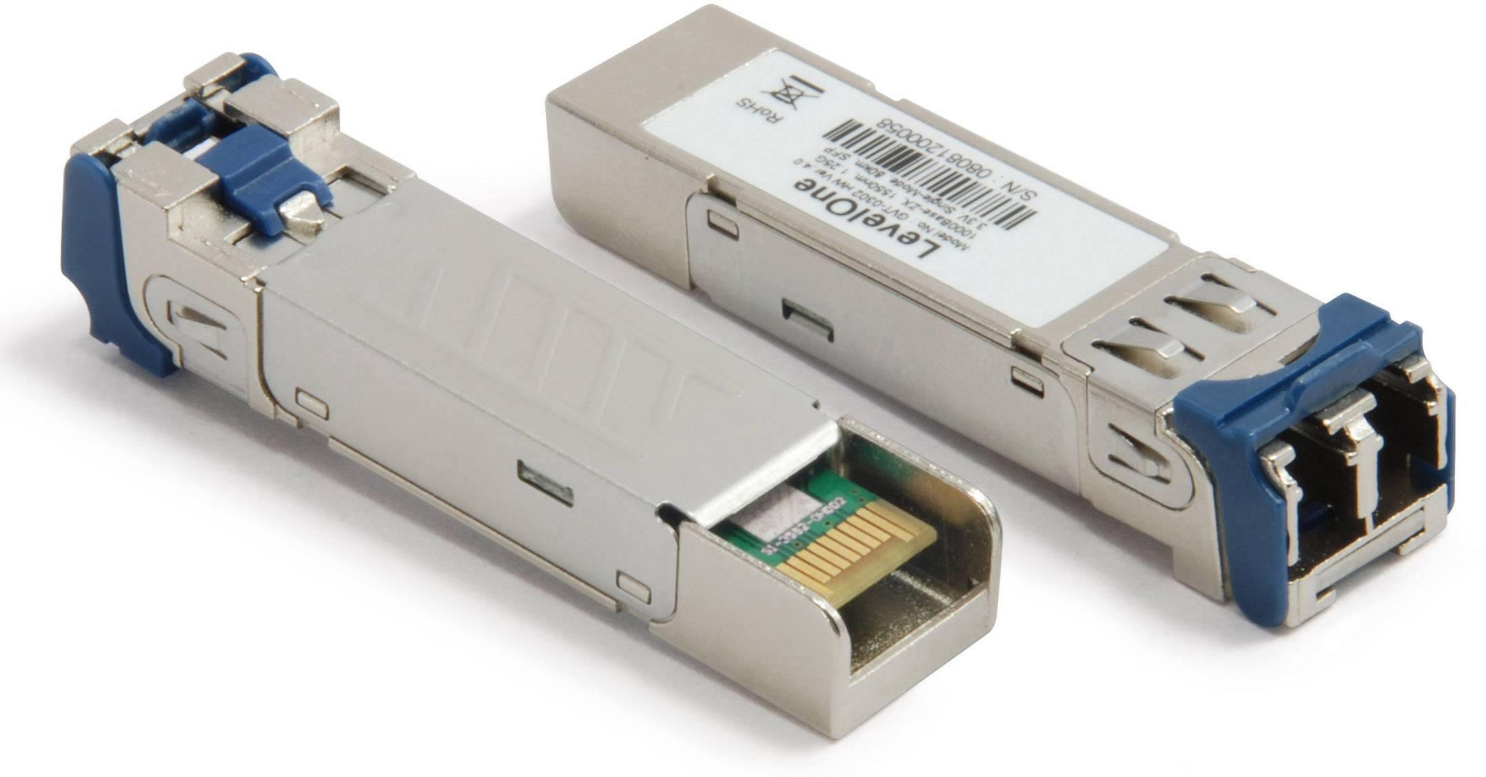 LevelOne 551072 LEVELONE GVT-0302 MiniGBIC SFP Tranceiv SFP (Mini-GBIC) Transceiver-Modul 1.2 GBit/s 80 km Modultyp LC